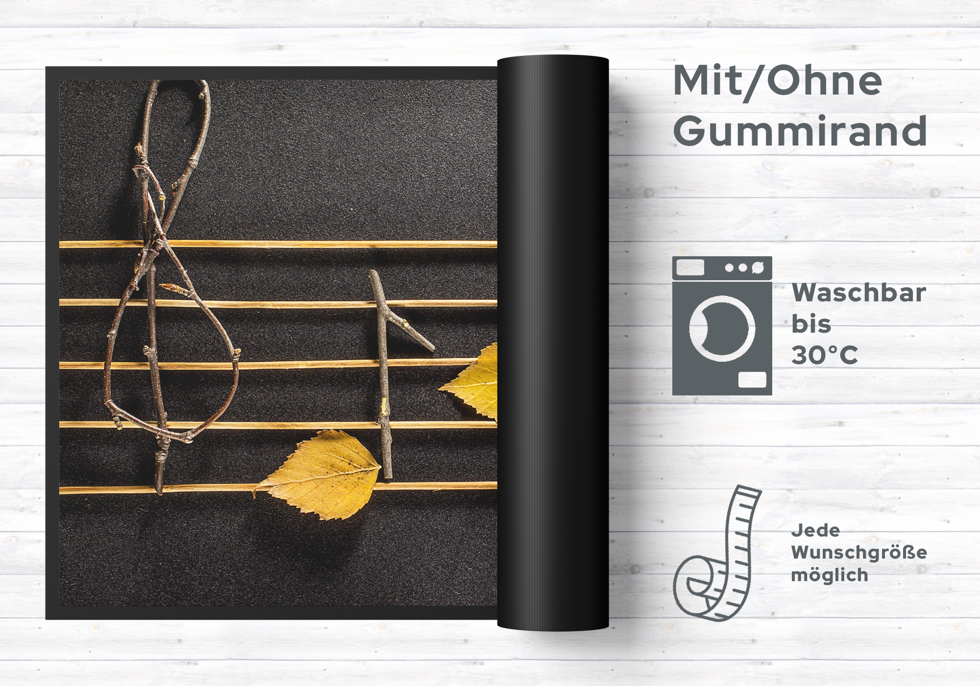 Fussmatte Musik 6333