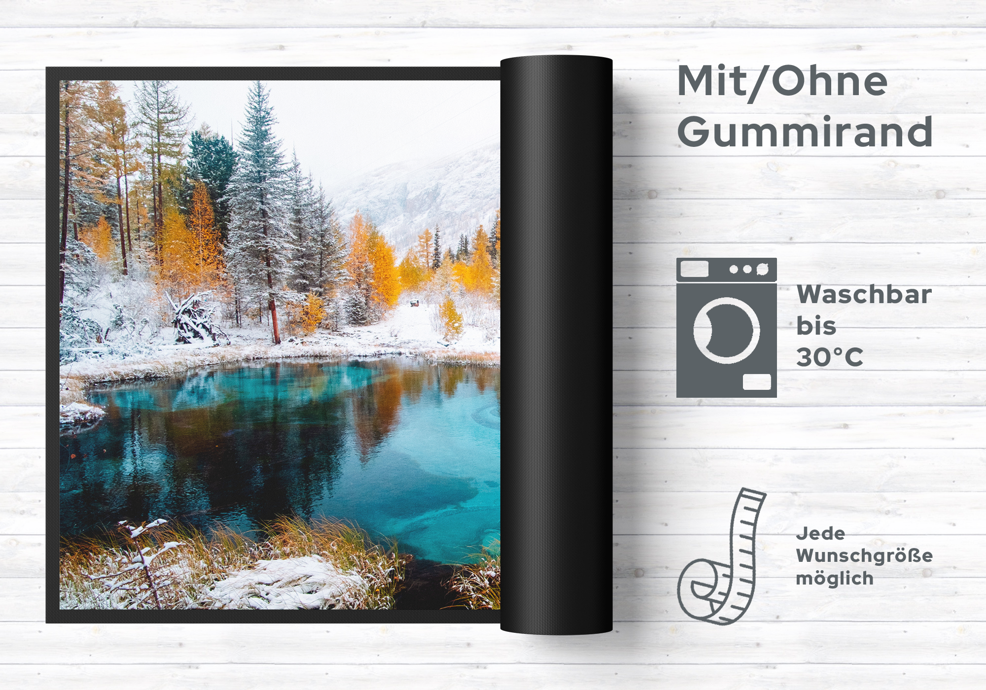 Fussmatte Natur 6339