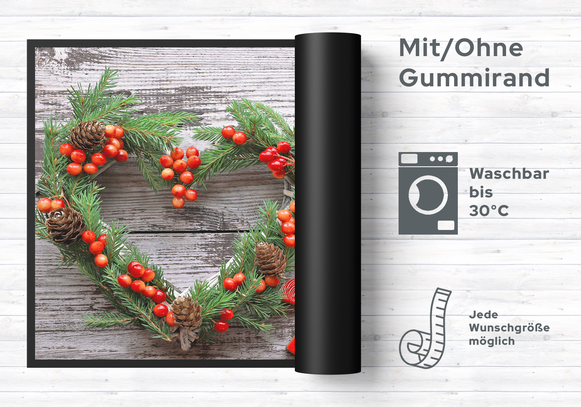 Fussmatte Weihnachten 6352