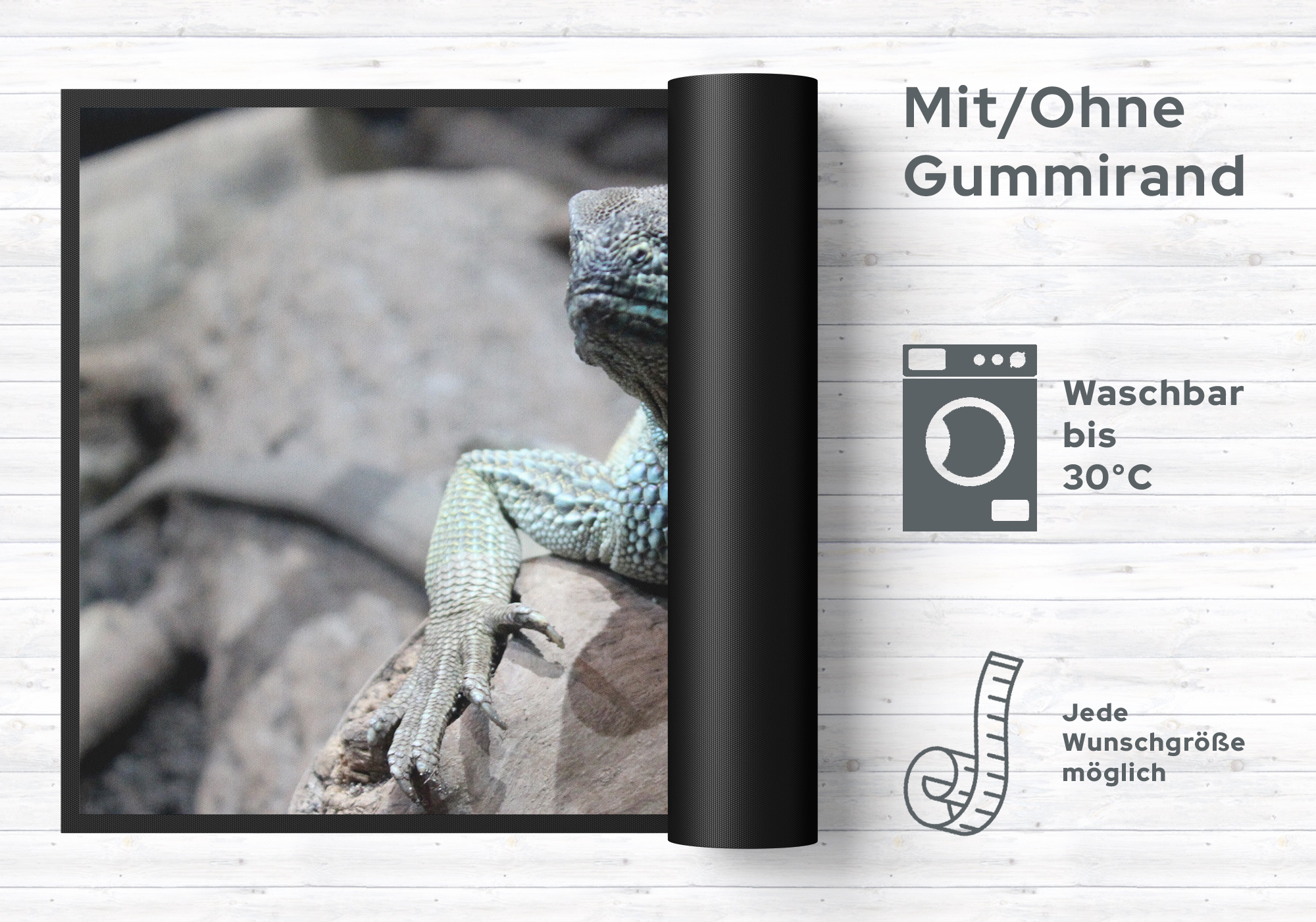 Fussmatte Chamäleon 6366