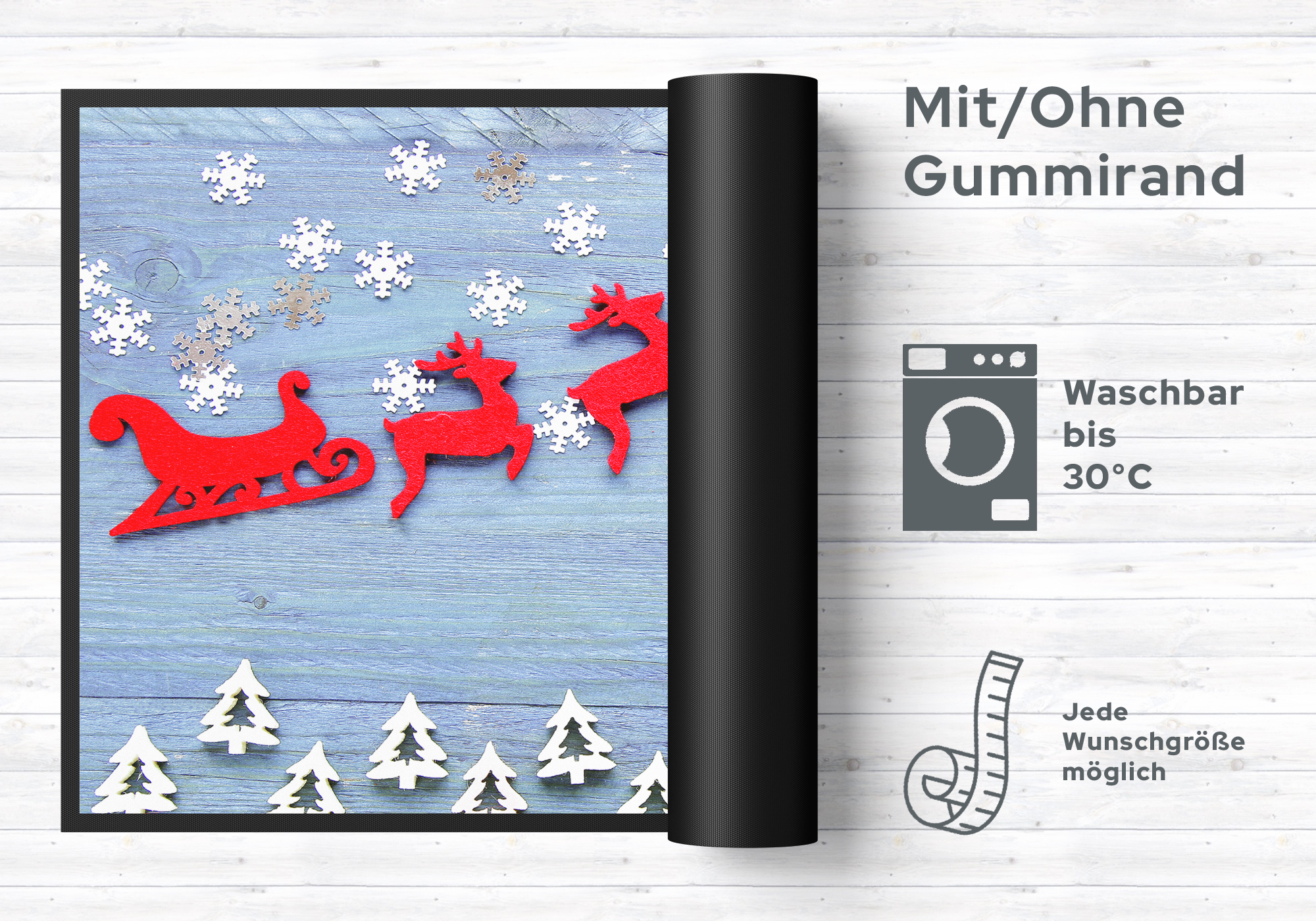 Fussmatte Weihnachten 6371