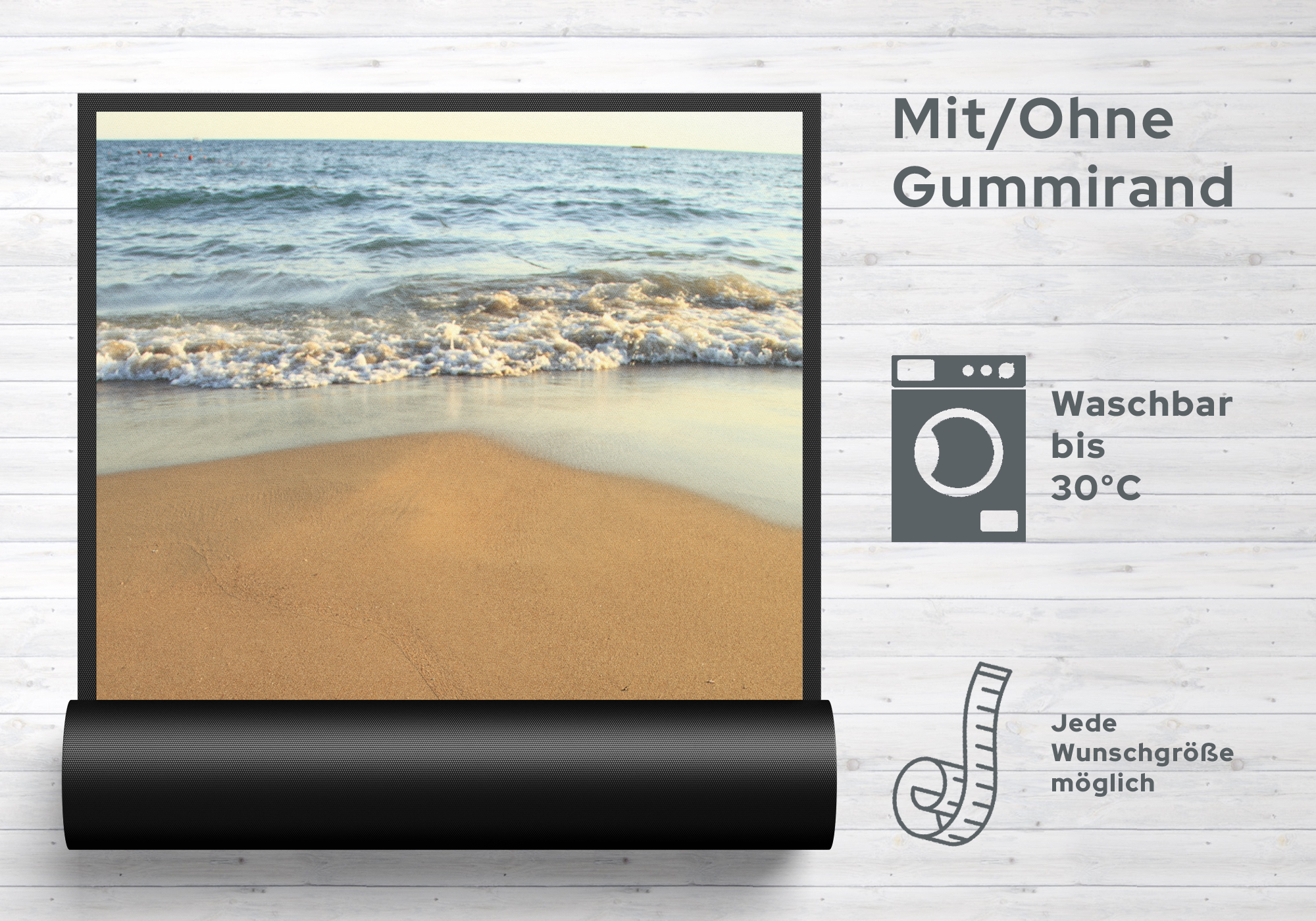 Fussmatte Hallo 7007