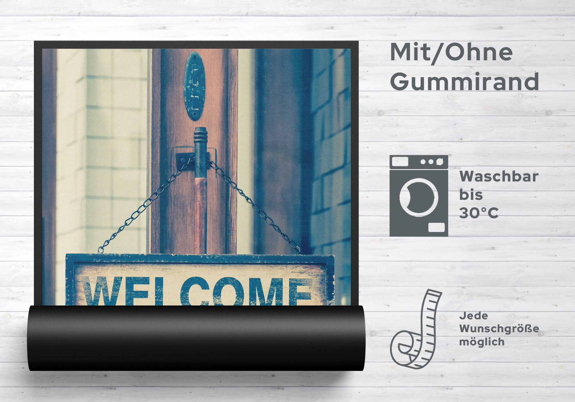 Fussmatte Welcome Open 7042