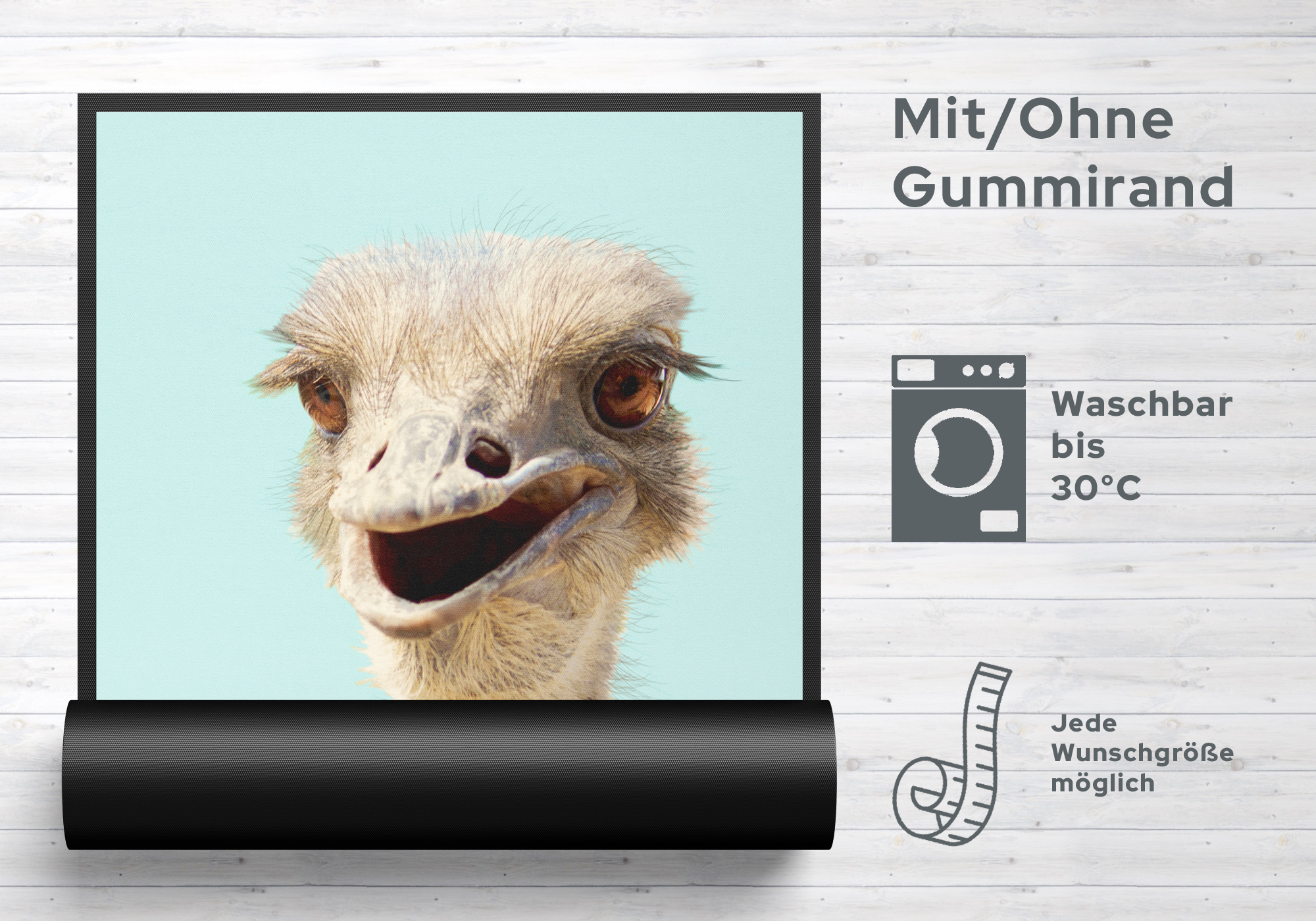 Fussmatte Strauß 7092