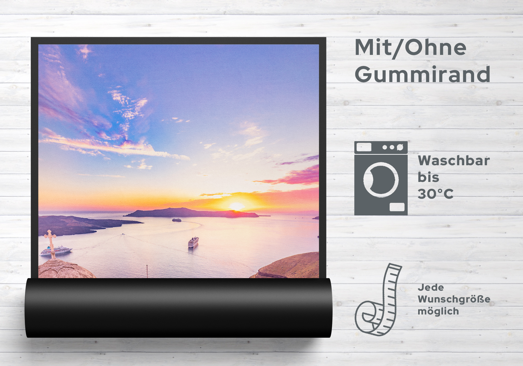 Fussmatte Santorin 7098