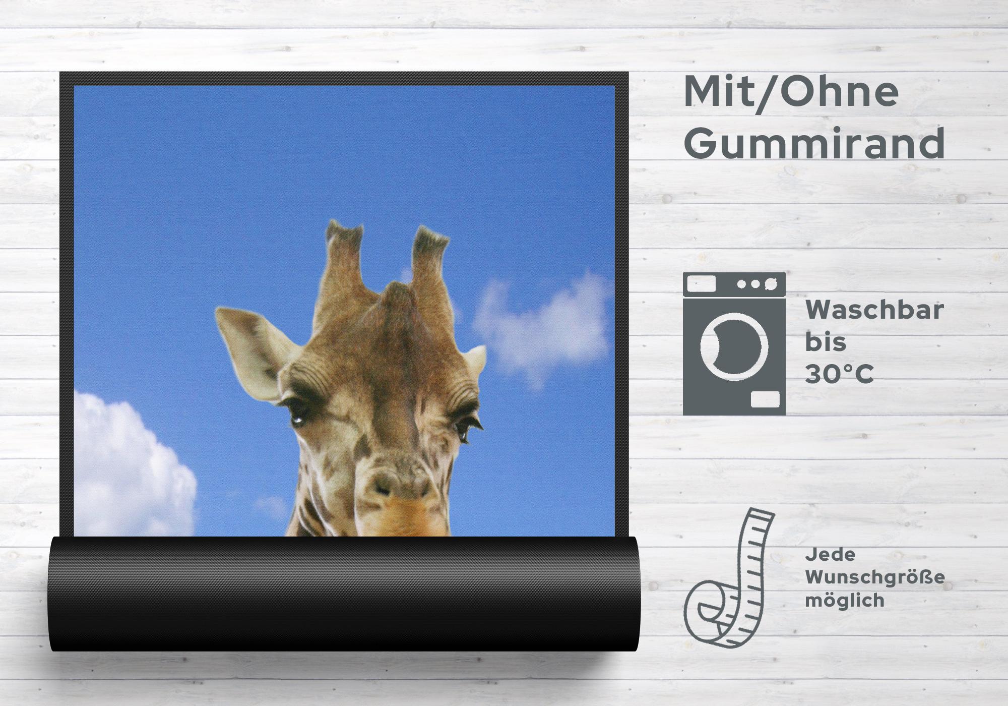 Fussmatte Giraffe 7101