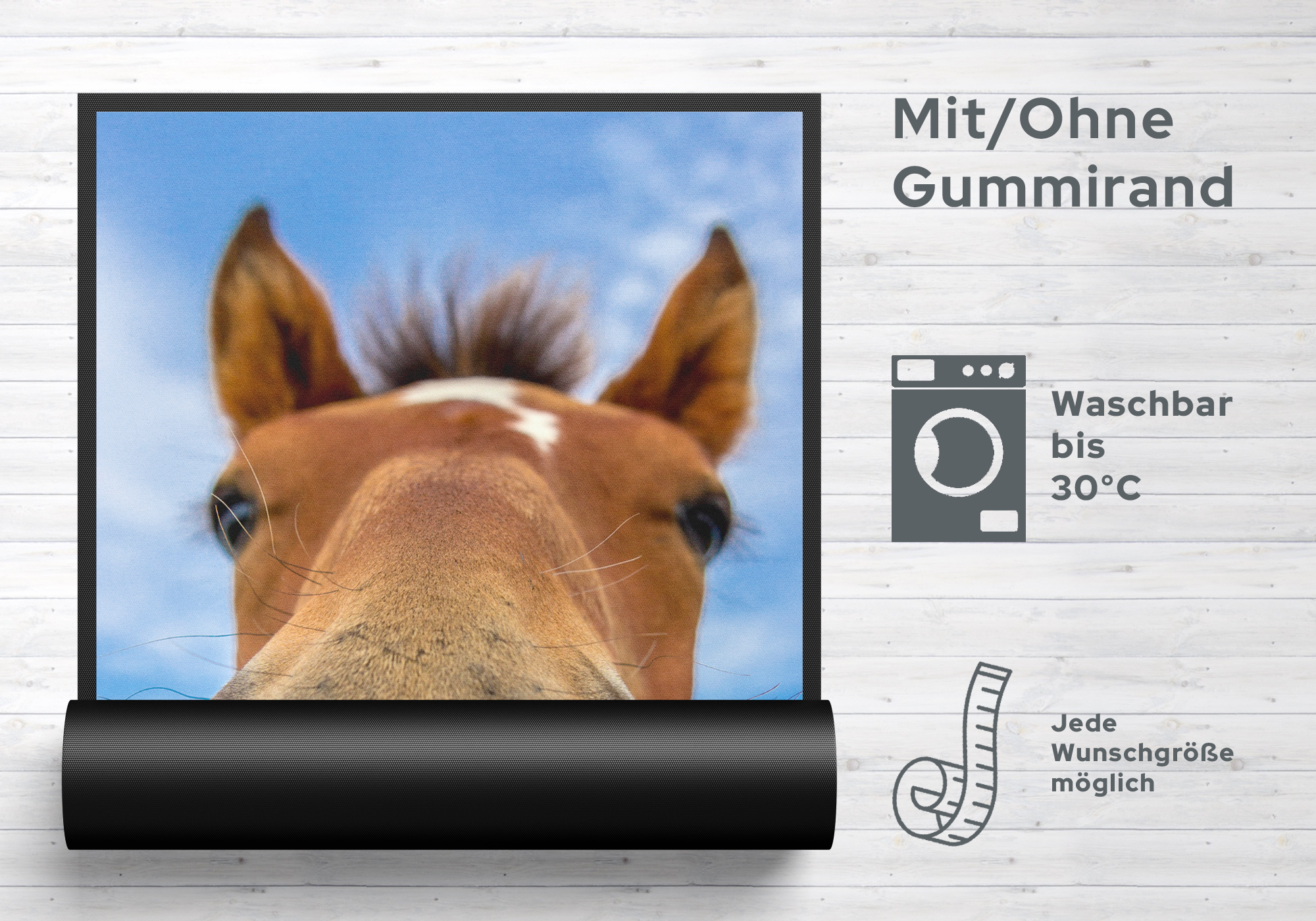 Fussmatte Pferd 7140