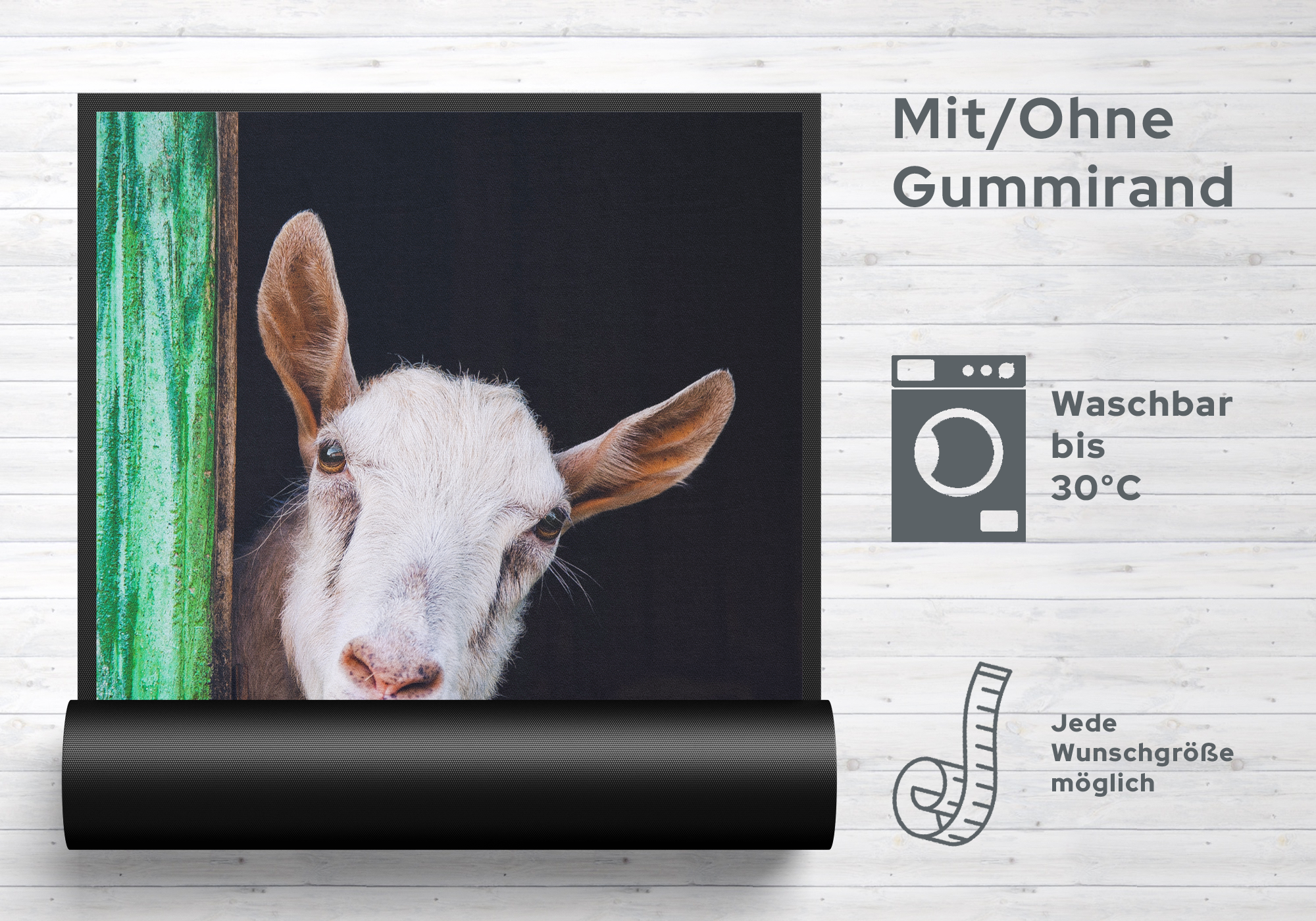 Fussmatte Ziege 7149