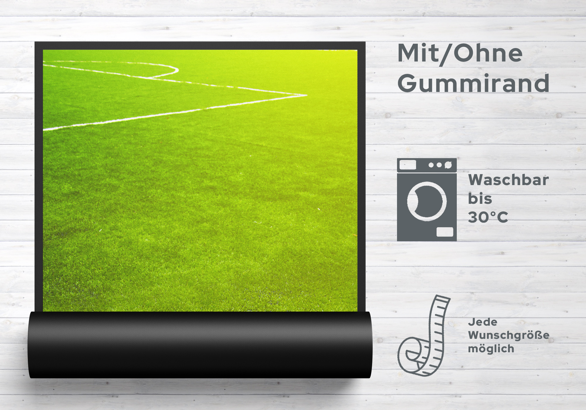 Fussmatte Fußball 7152