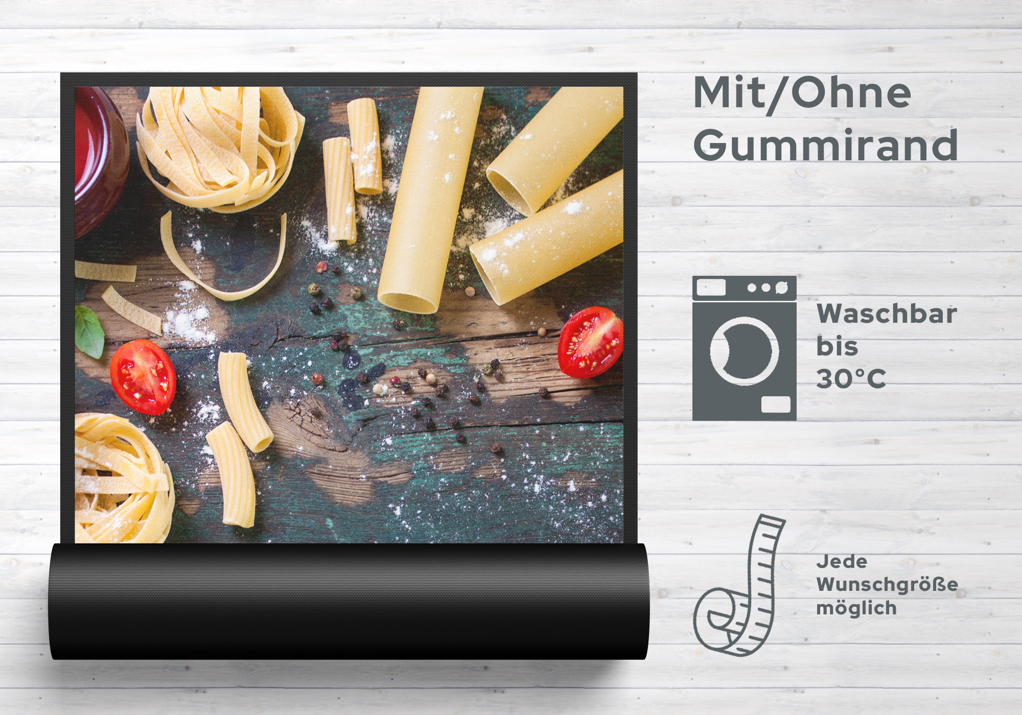 Fussmatte Pasta 7168