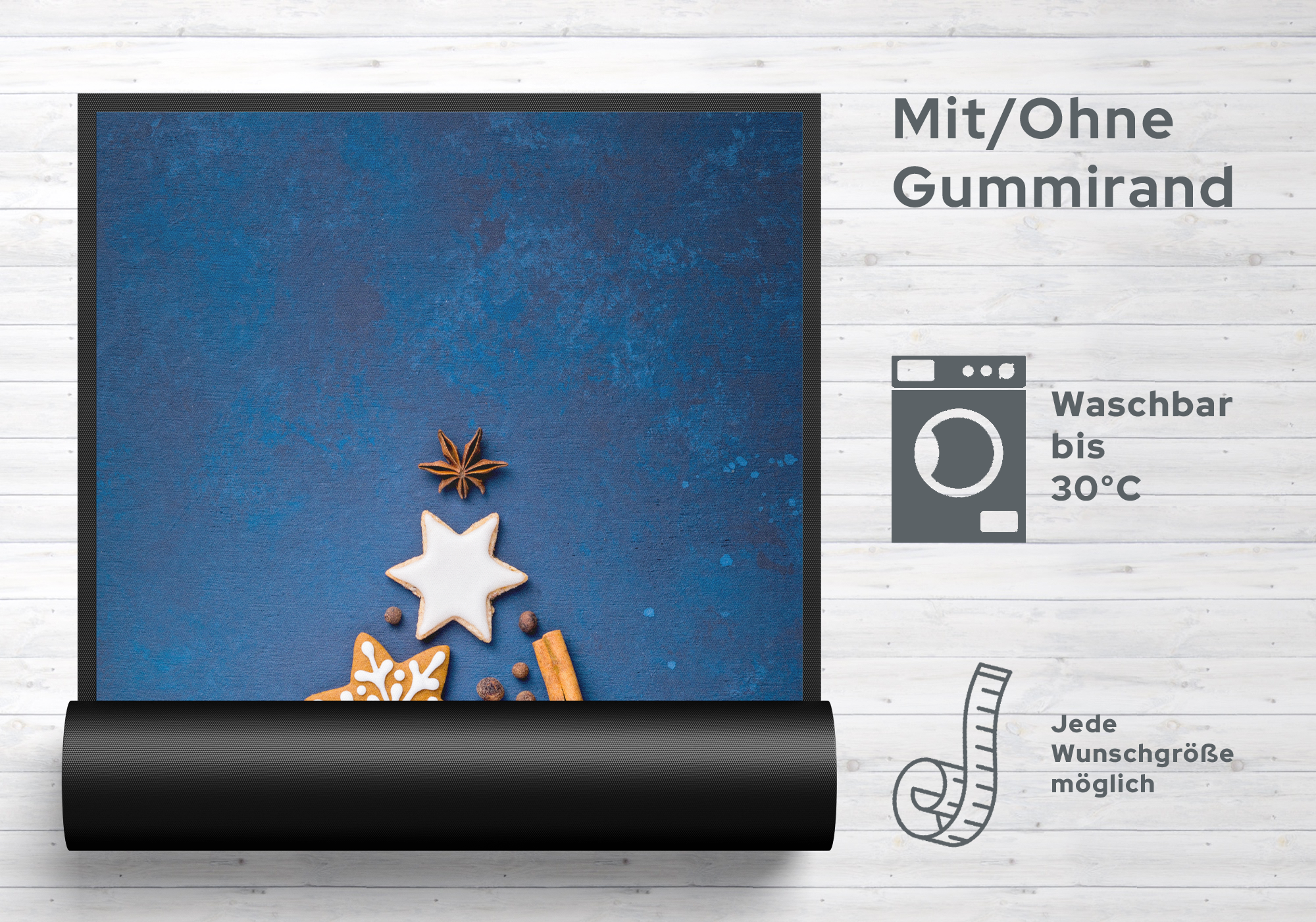 Fussmatte Weihnachtsbaum 7196