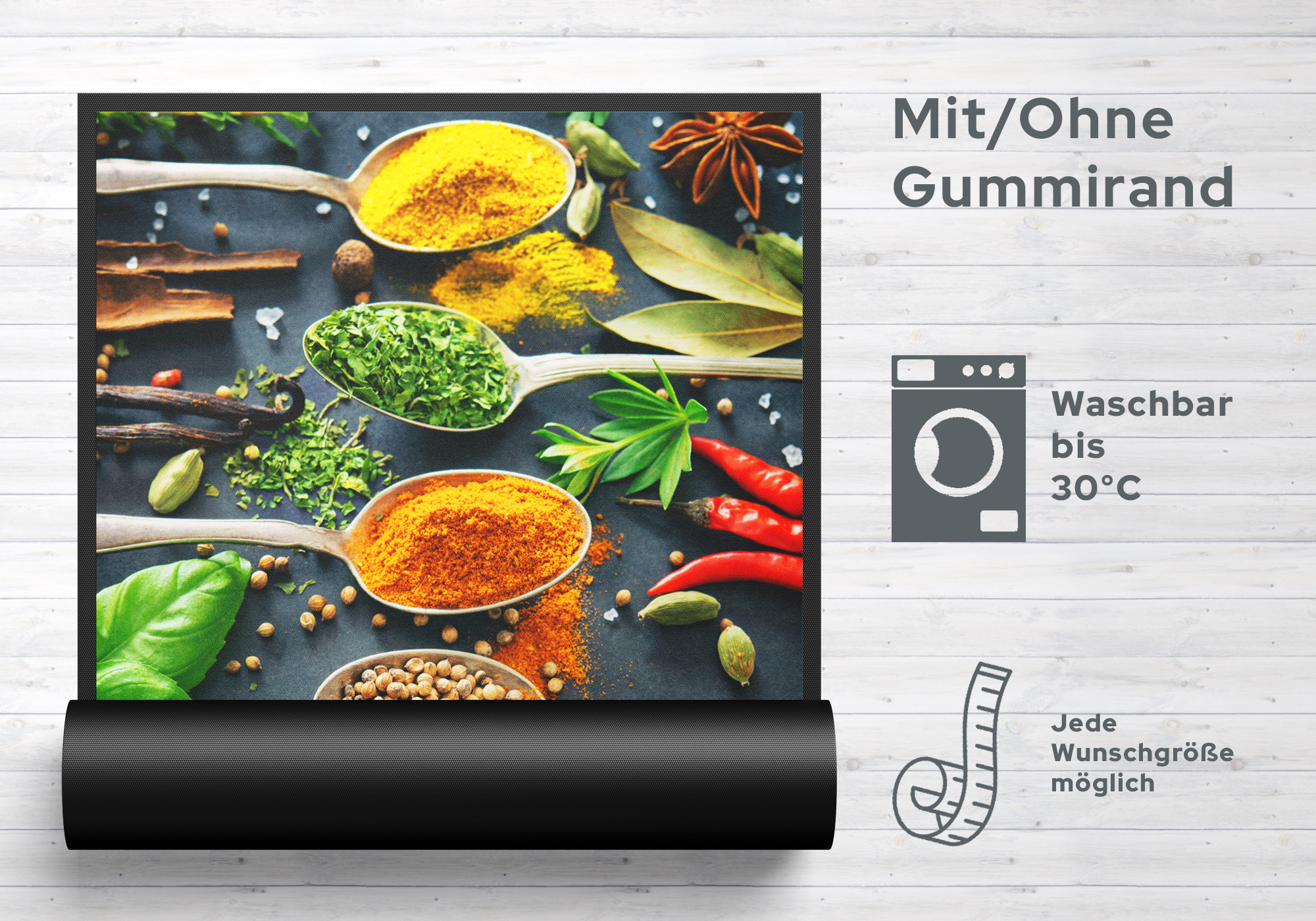 Fussmatte Gewürz 7213