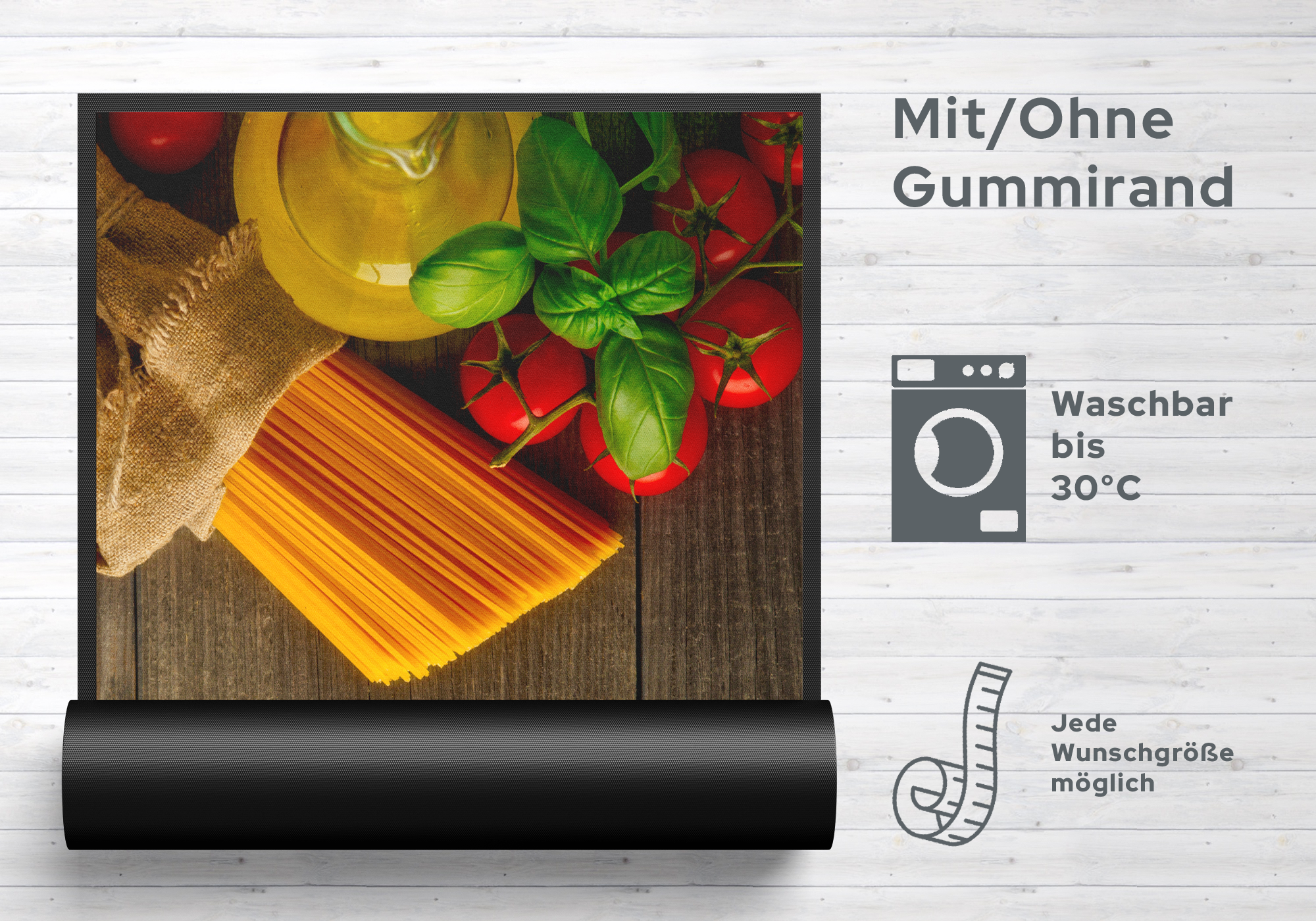 Fussmatte Pasta 7216