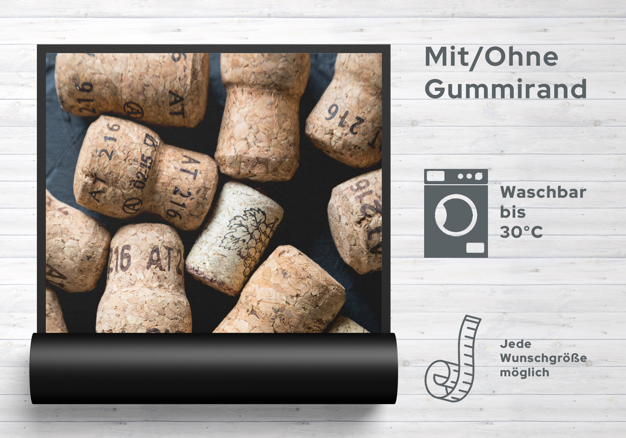 Fussmatte Korken 7230