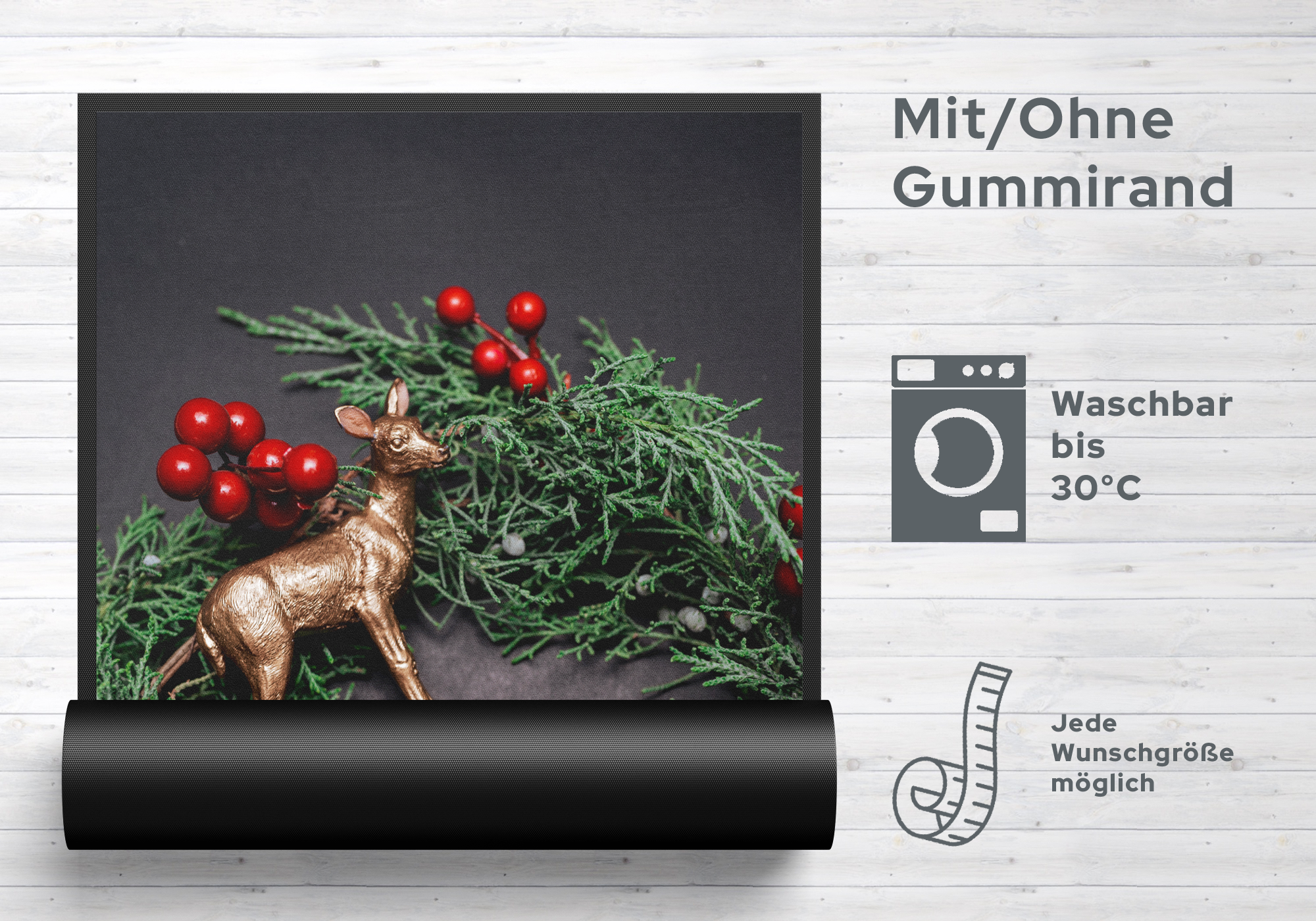 Fussmatte Weihnachten 7267