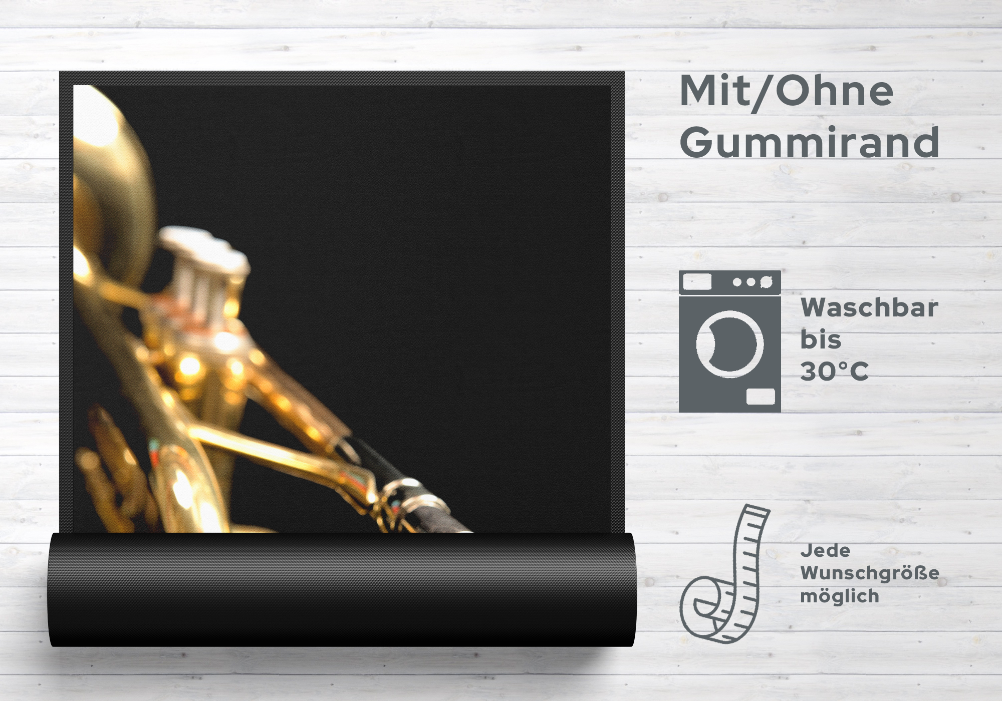 Fussmatte Trompete 7306