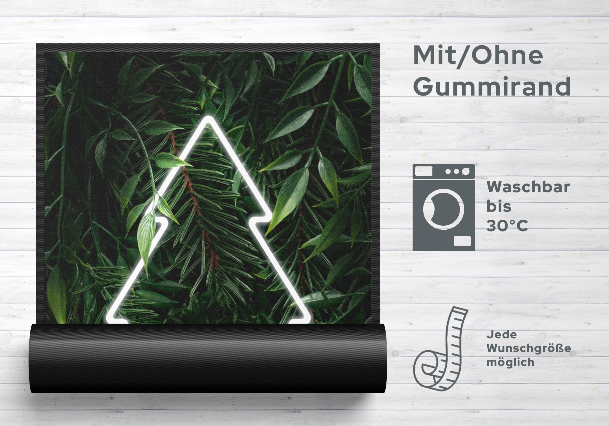 Fussmatte Weihnachten 7538