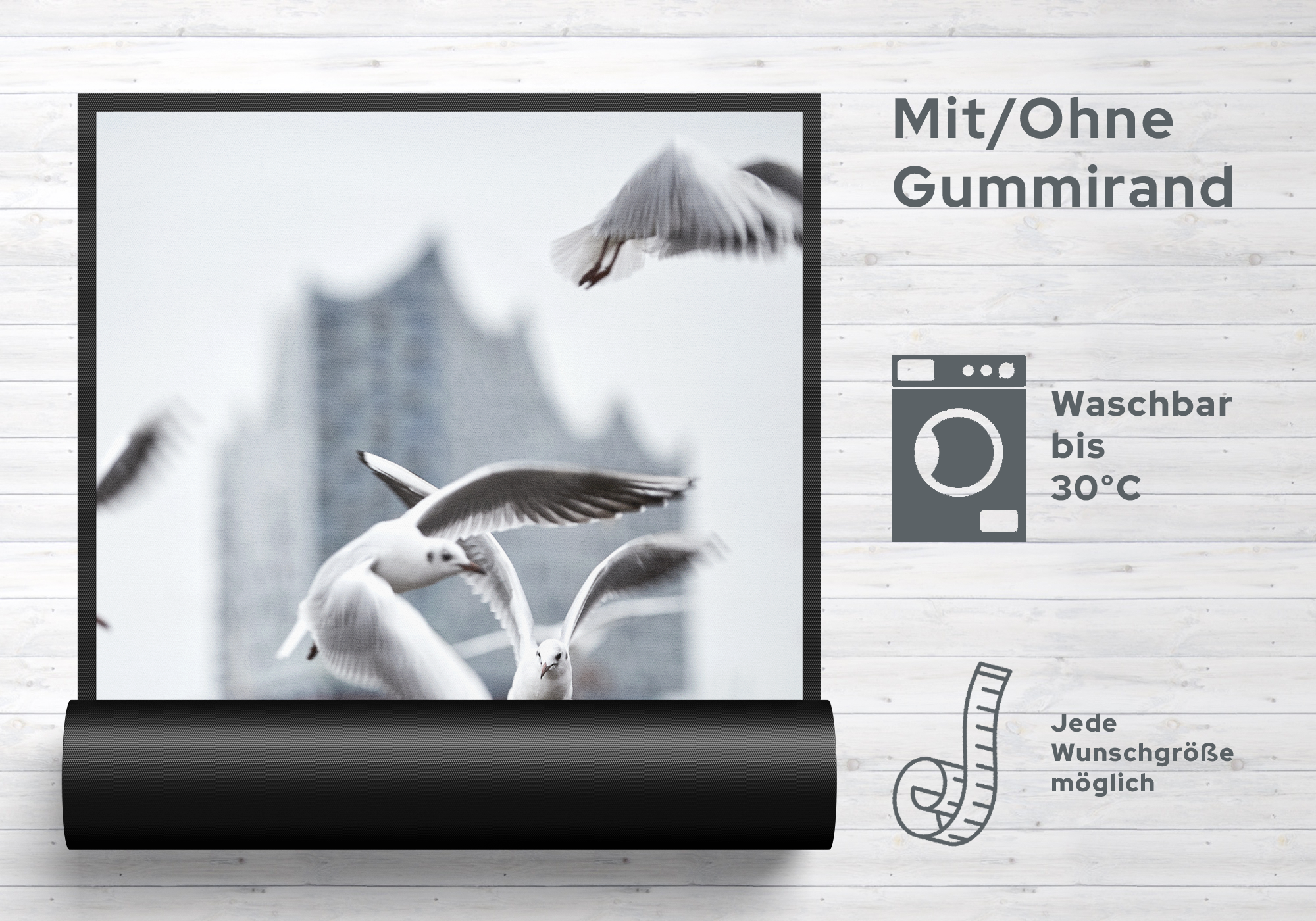 Fussmatte Hamburg 7555