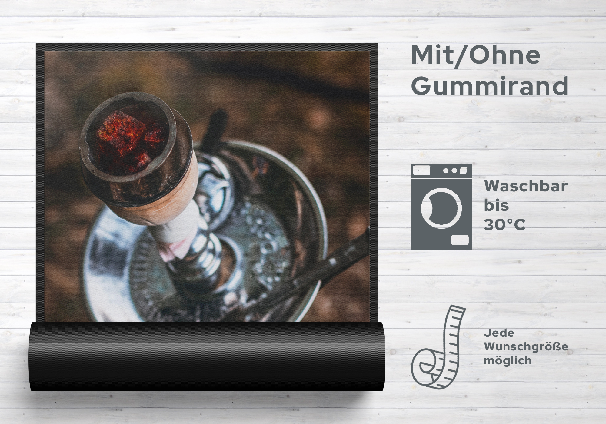 Fussmatte Shisha 7557