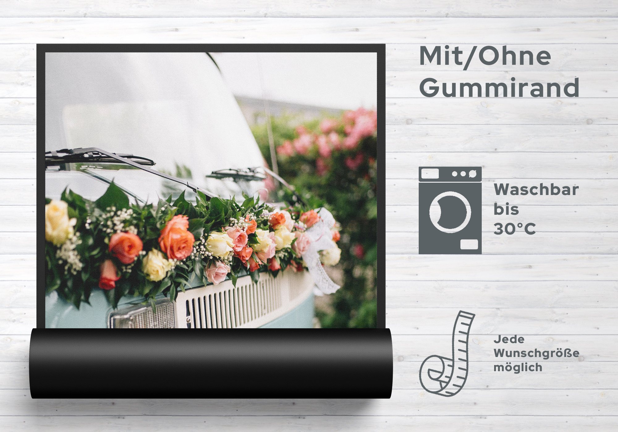 Fussmatte Hochzeit 7585