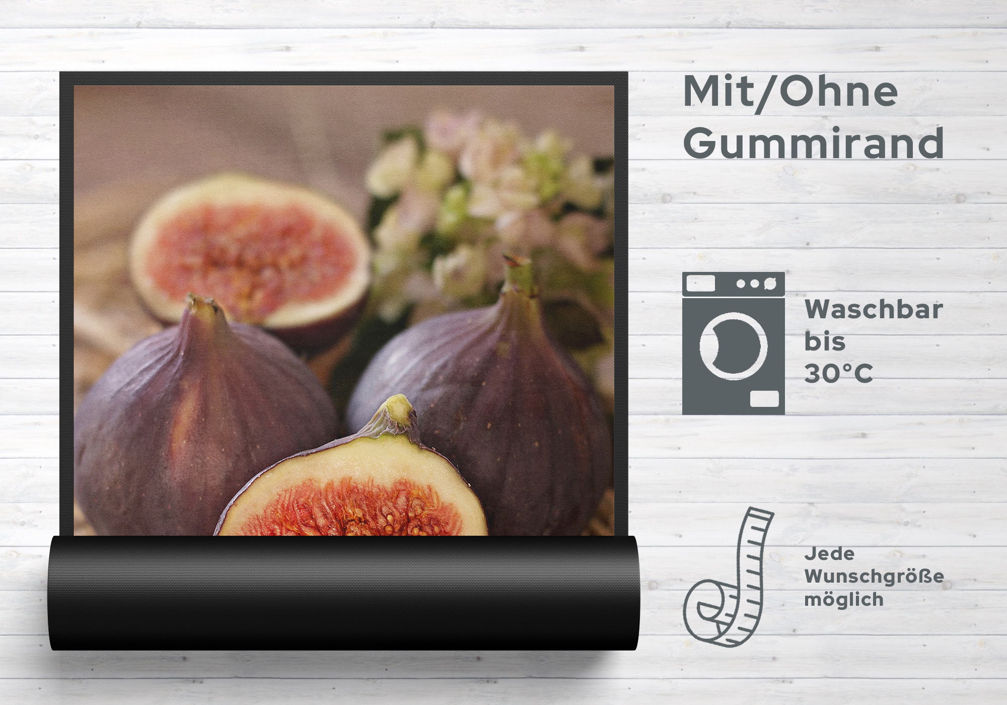 Fussmatte Feige 7590