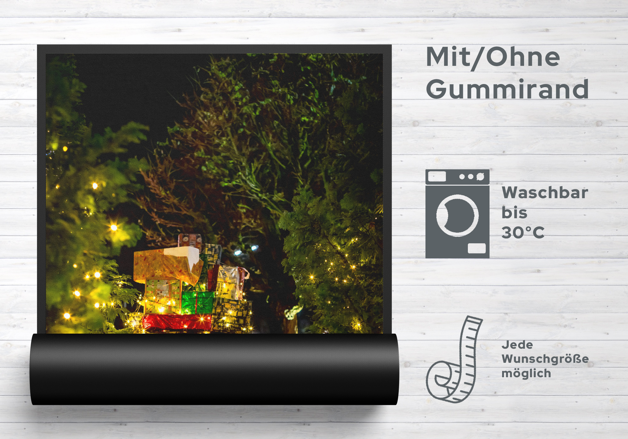 Fussmatte Weihnachten 7609