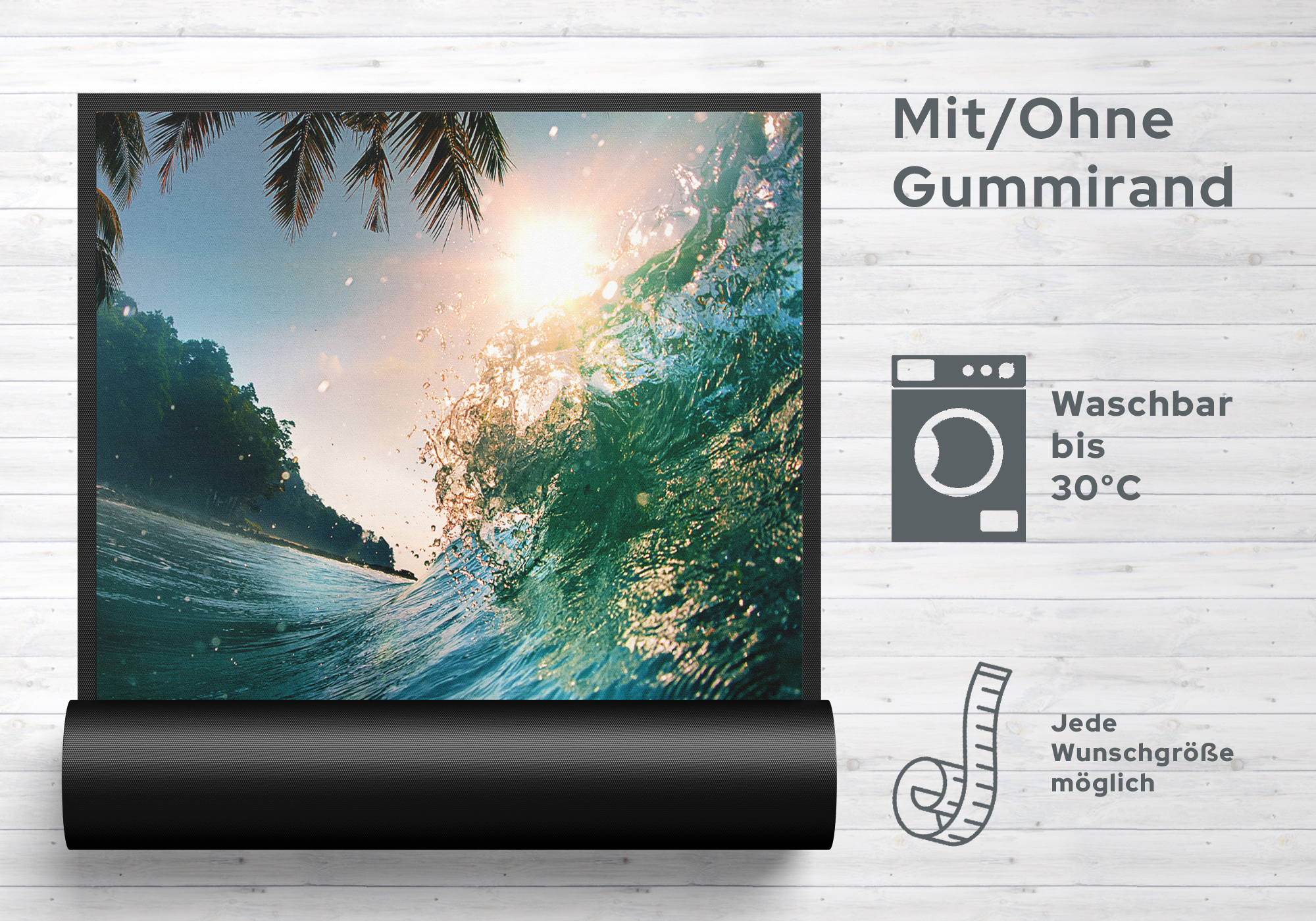 Fussmatte Schildkröte 7689