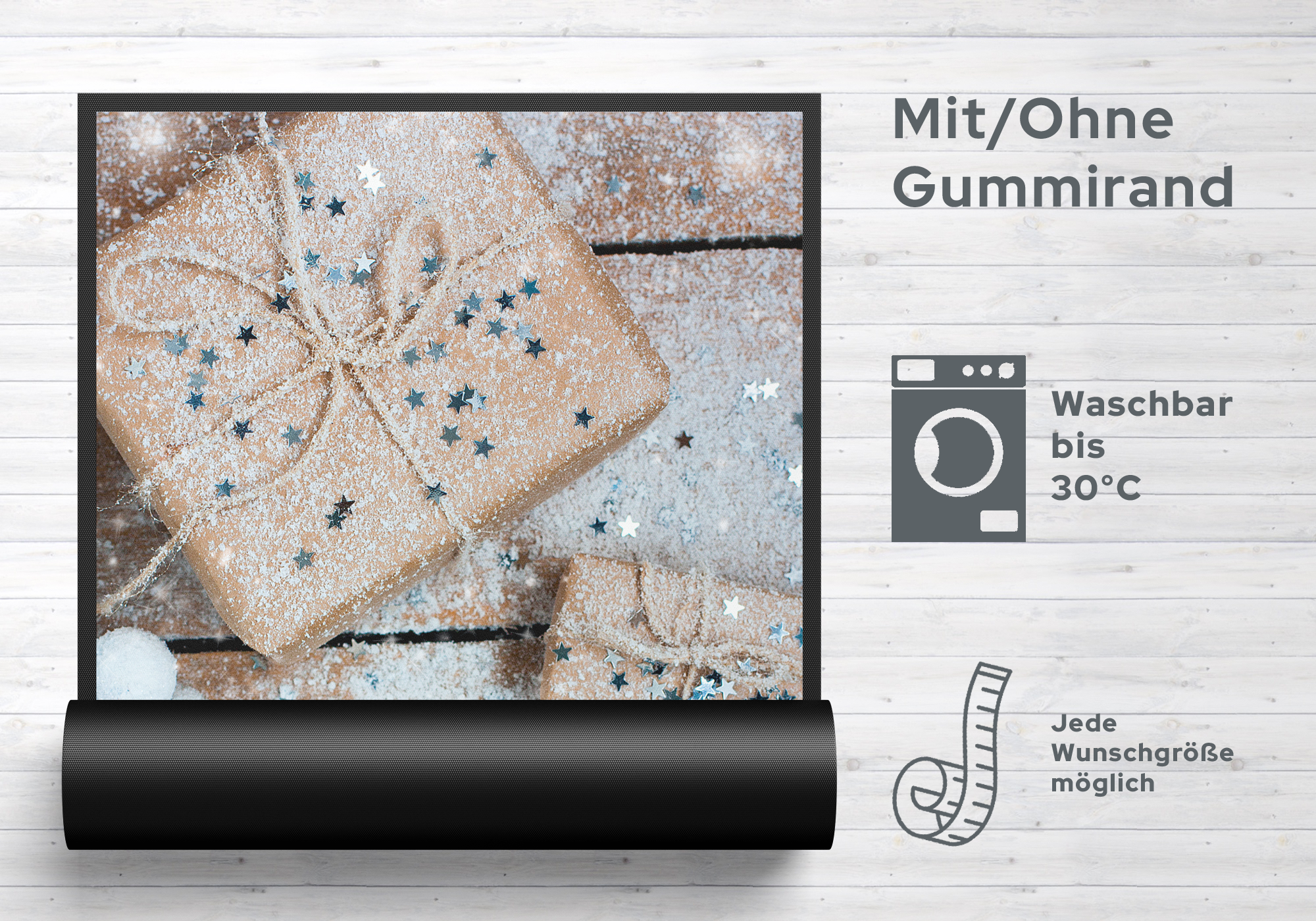 Fussmatte Weihnachten 7772