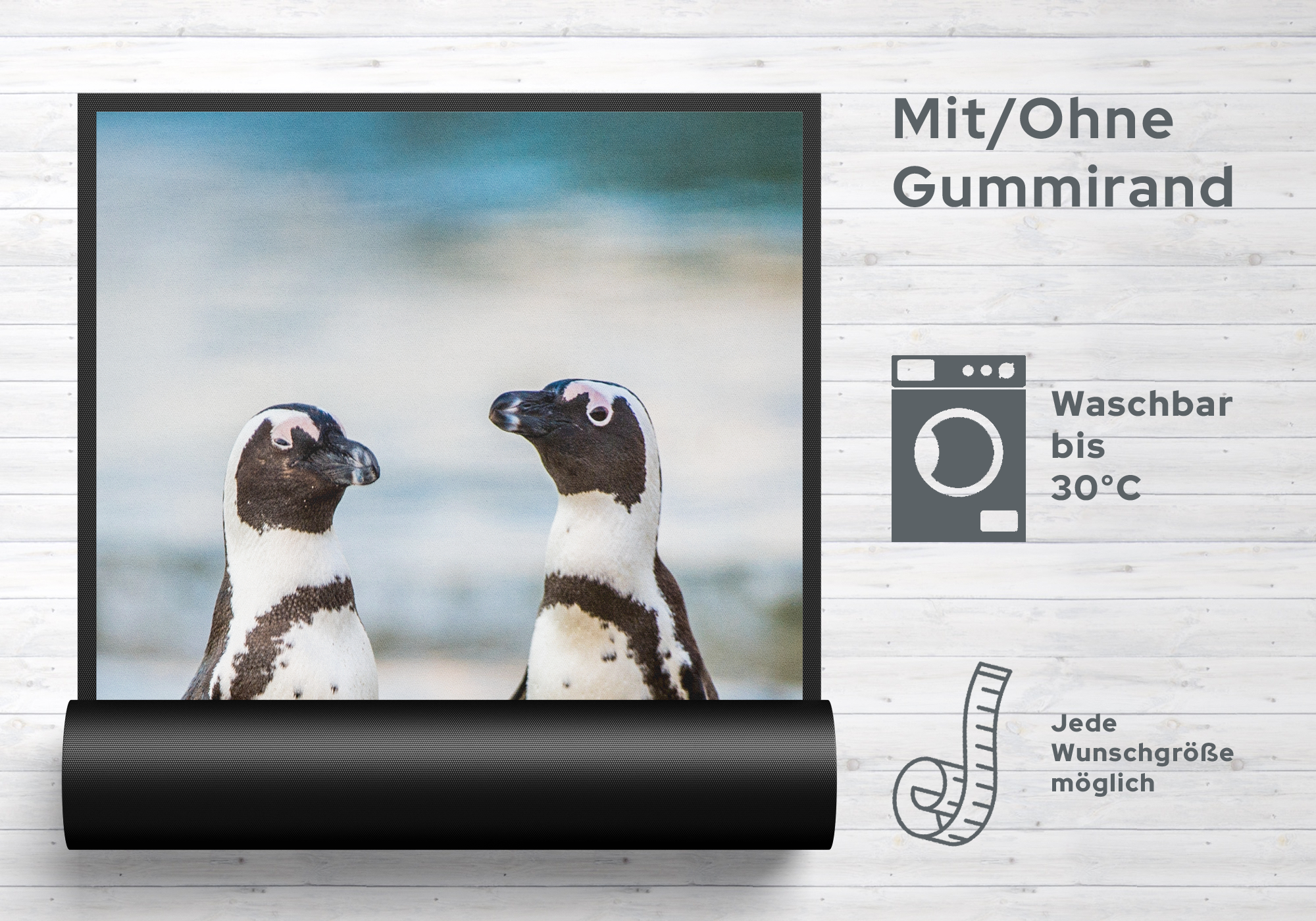 Fussmatte Pinguin 7773