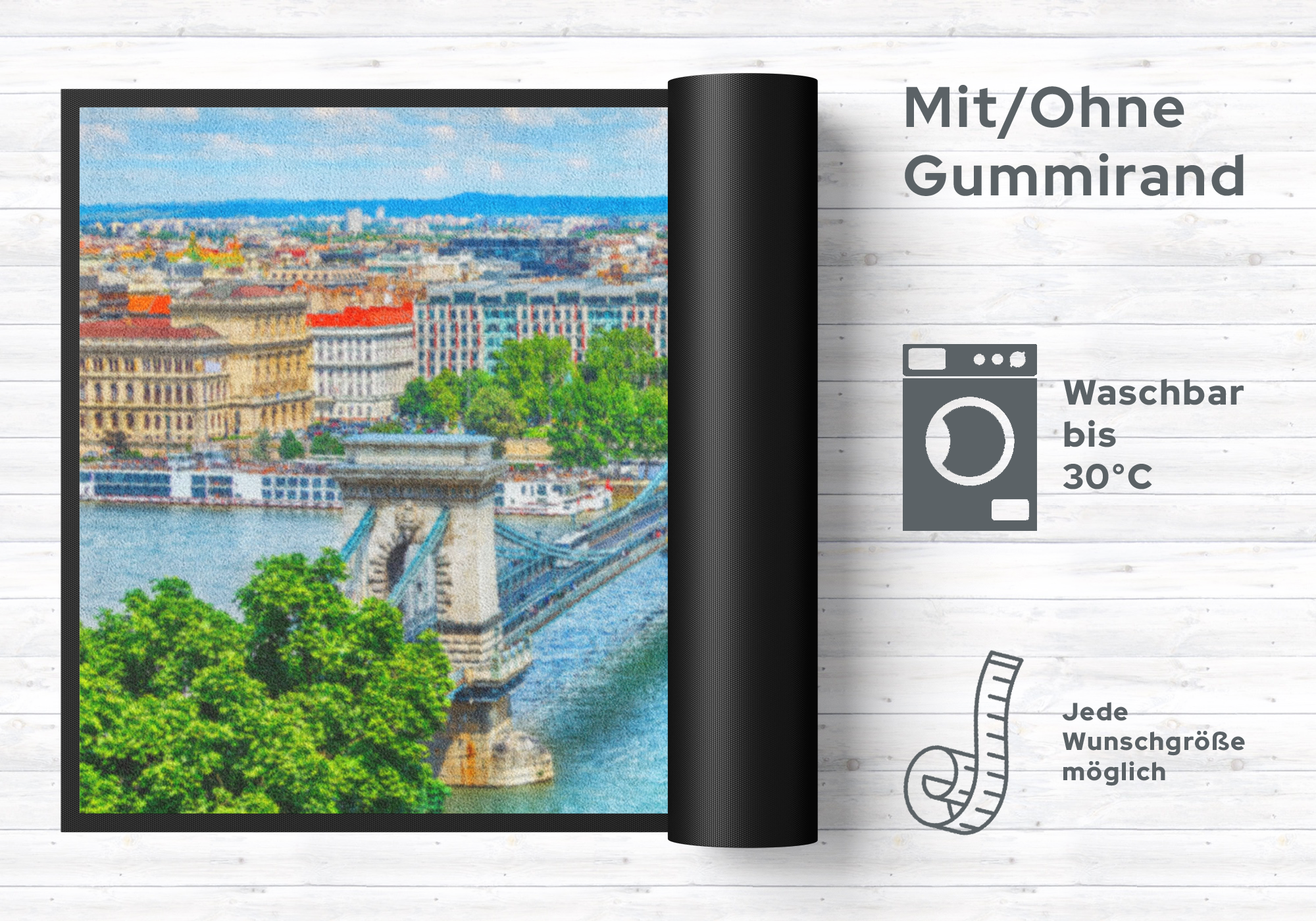 Fussmatte Ungarn  4494