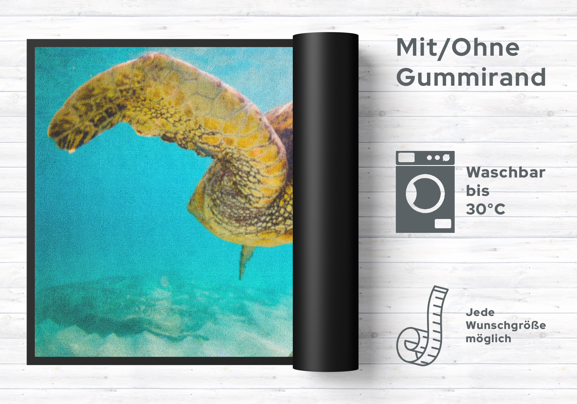 Fussmatte Schildkröte 4520