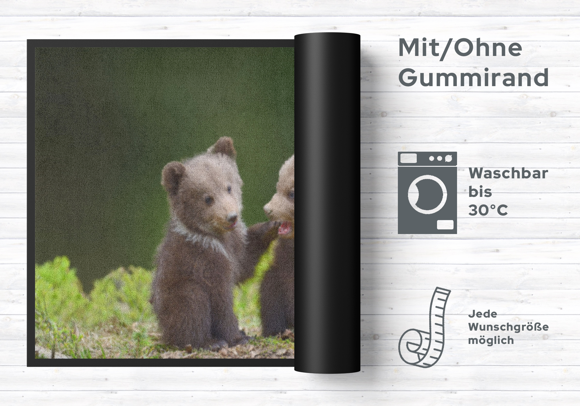 Fussmatte Bären 4523