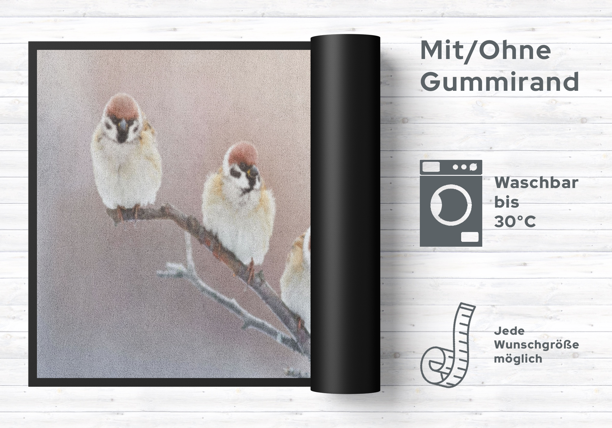 Fussmatte Vögel 4527