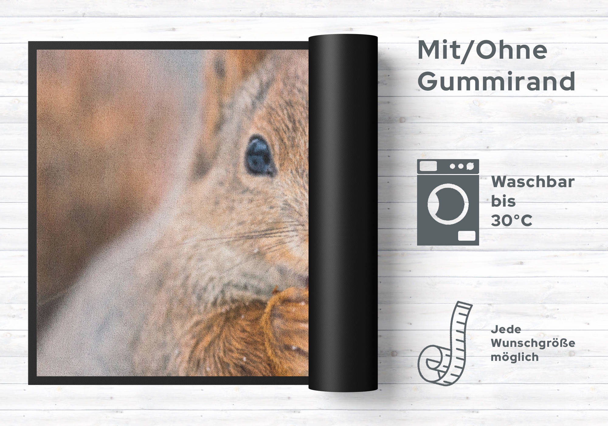 Fussmatte Eichhörnchen 4529