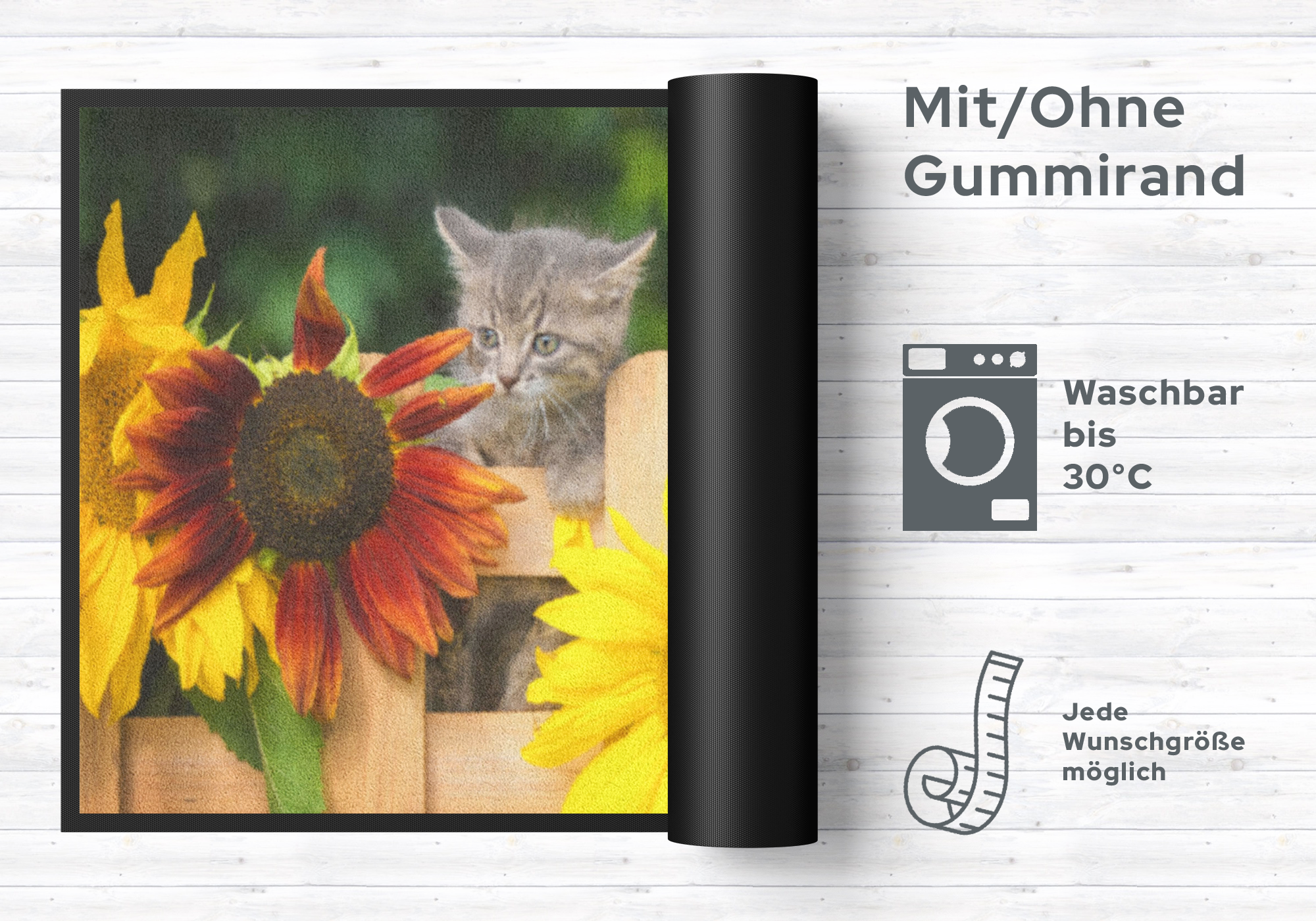 Fussmatte Hund und Katze 4534