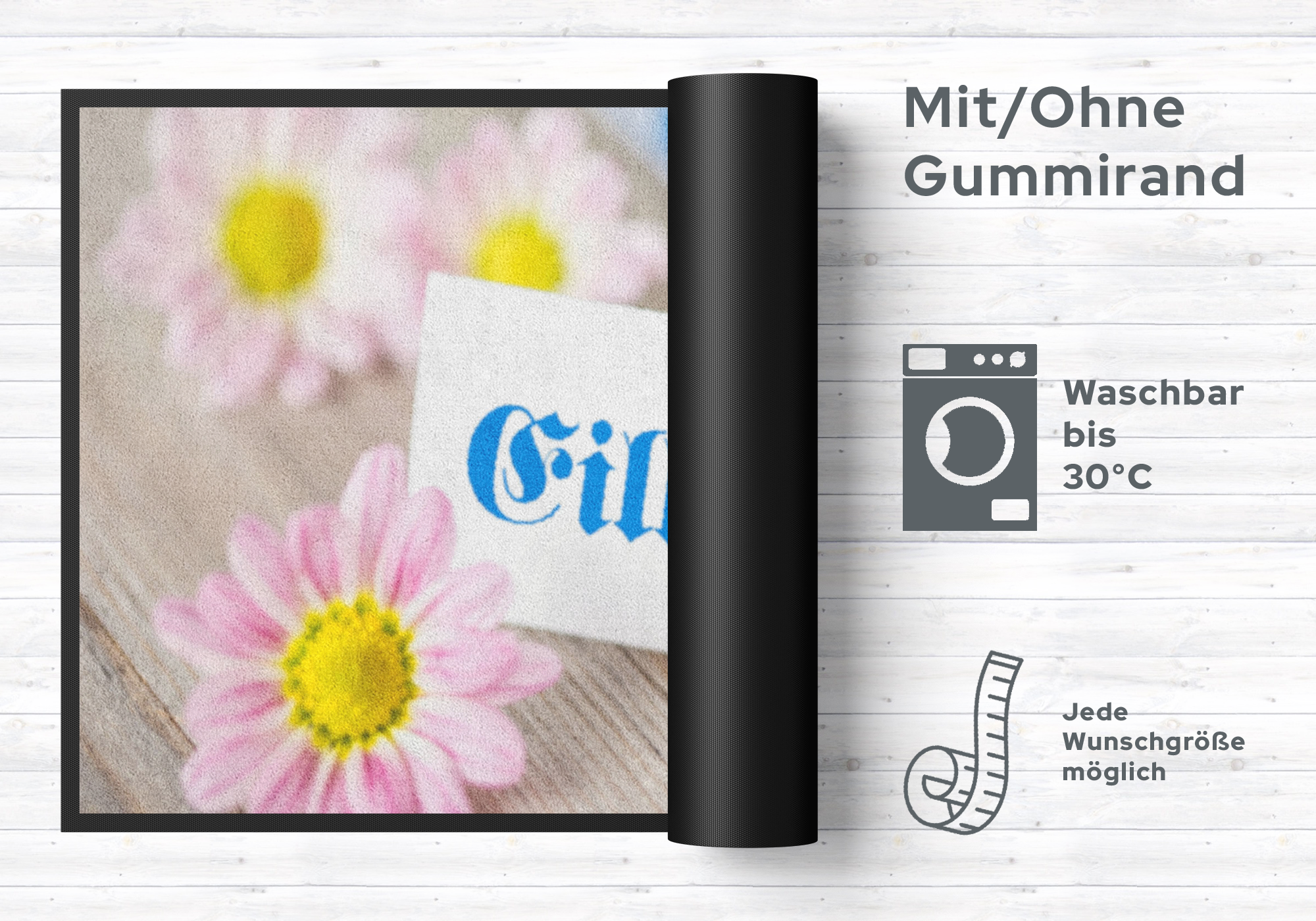 Fussmatte Willkommen Bayrisch 4544