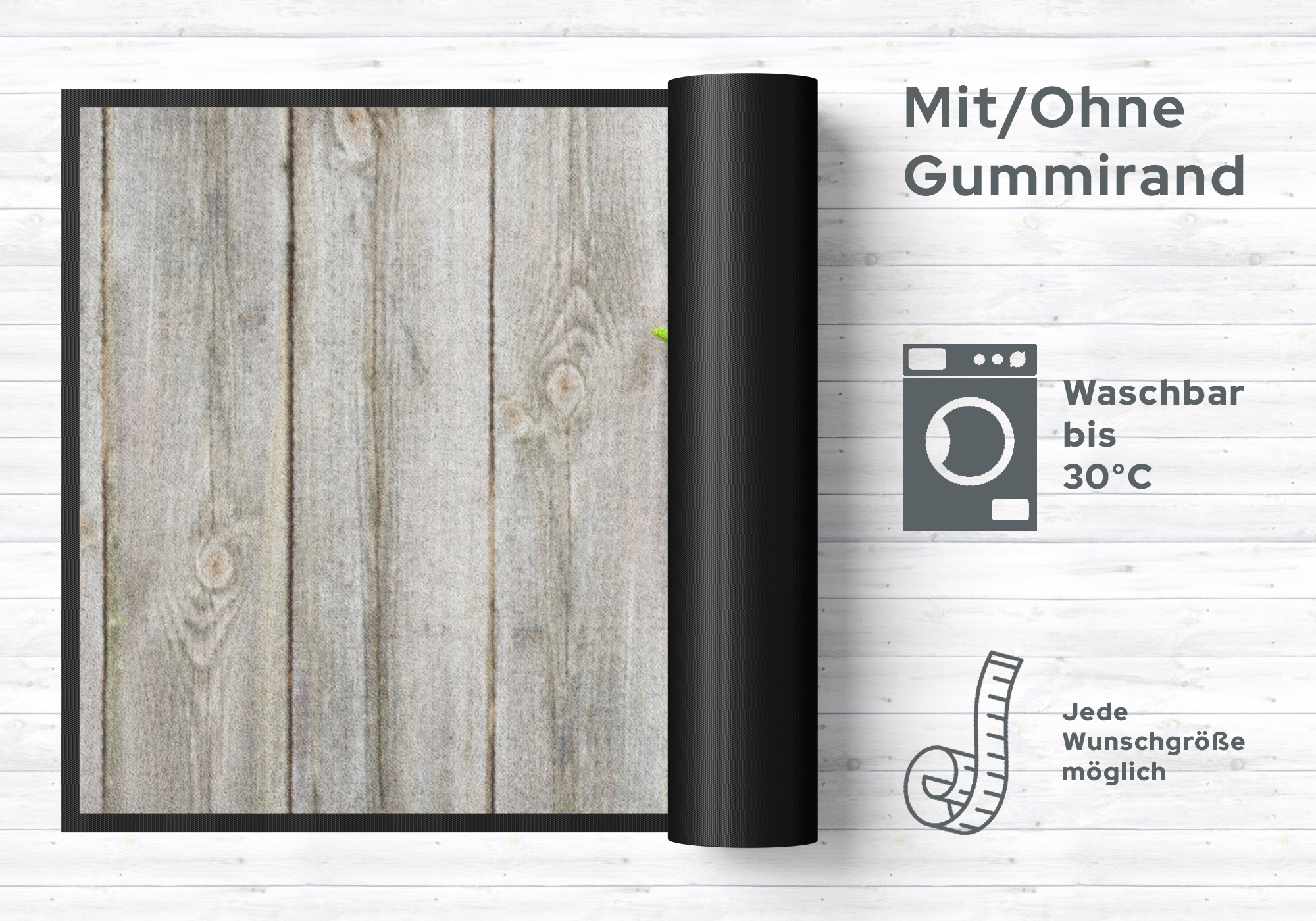 Fussmatte Tulpen Strauß 4547