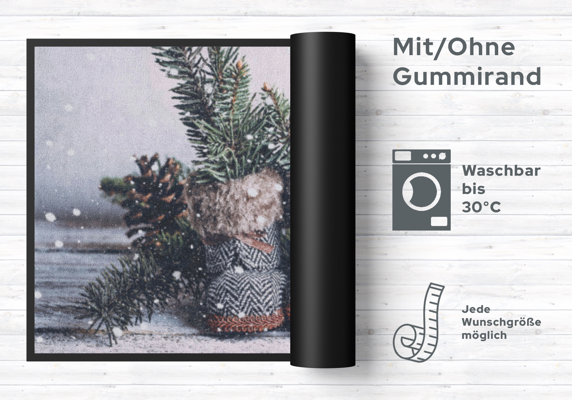 Fussmatte Weihnachten 4558