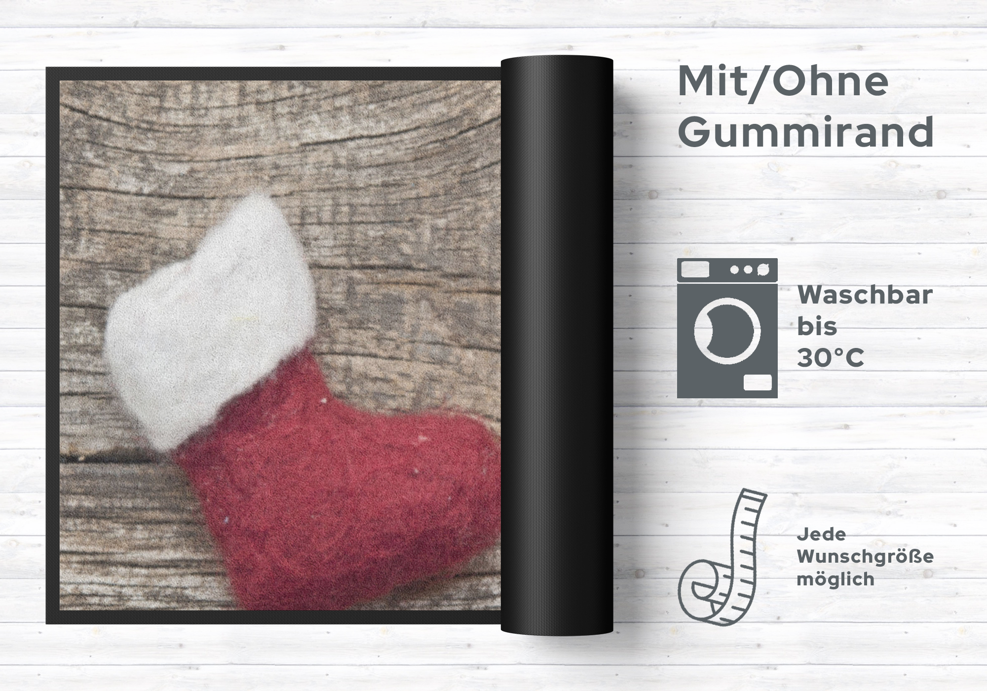 Fussmatte Weihnachten 4563