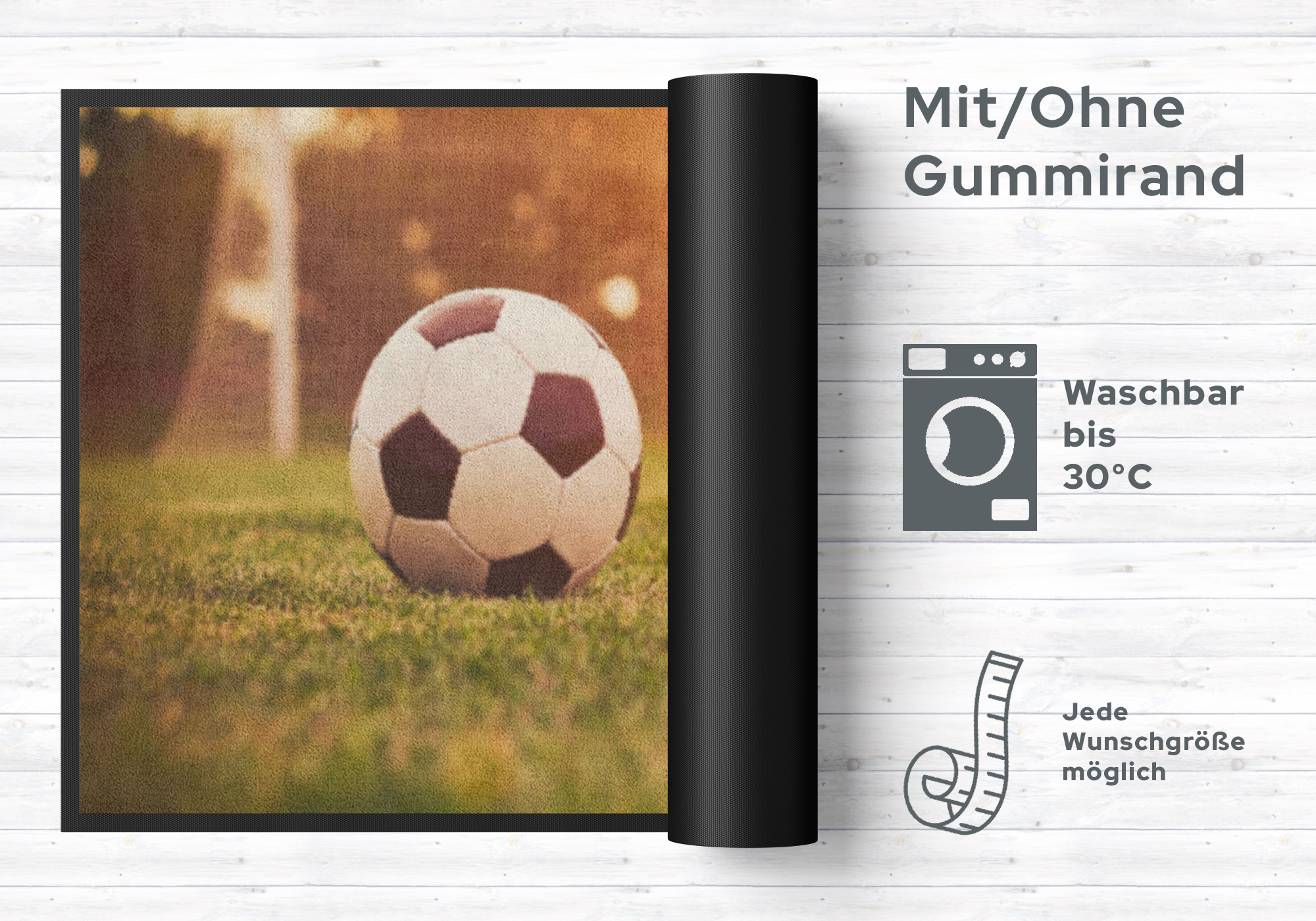 Fussmatte Fußball 4567