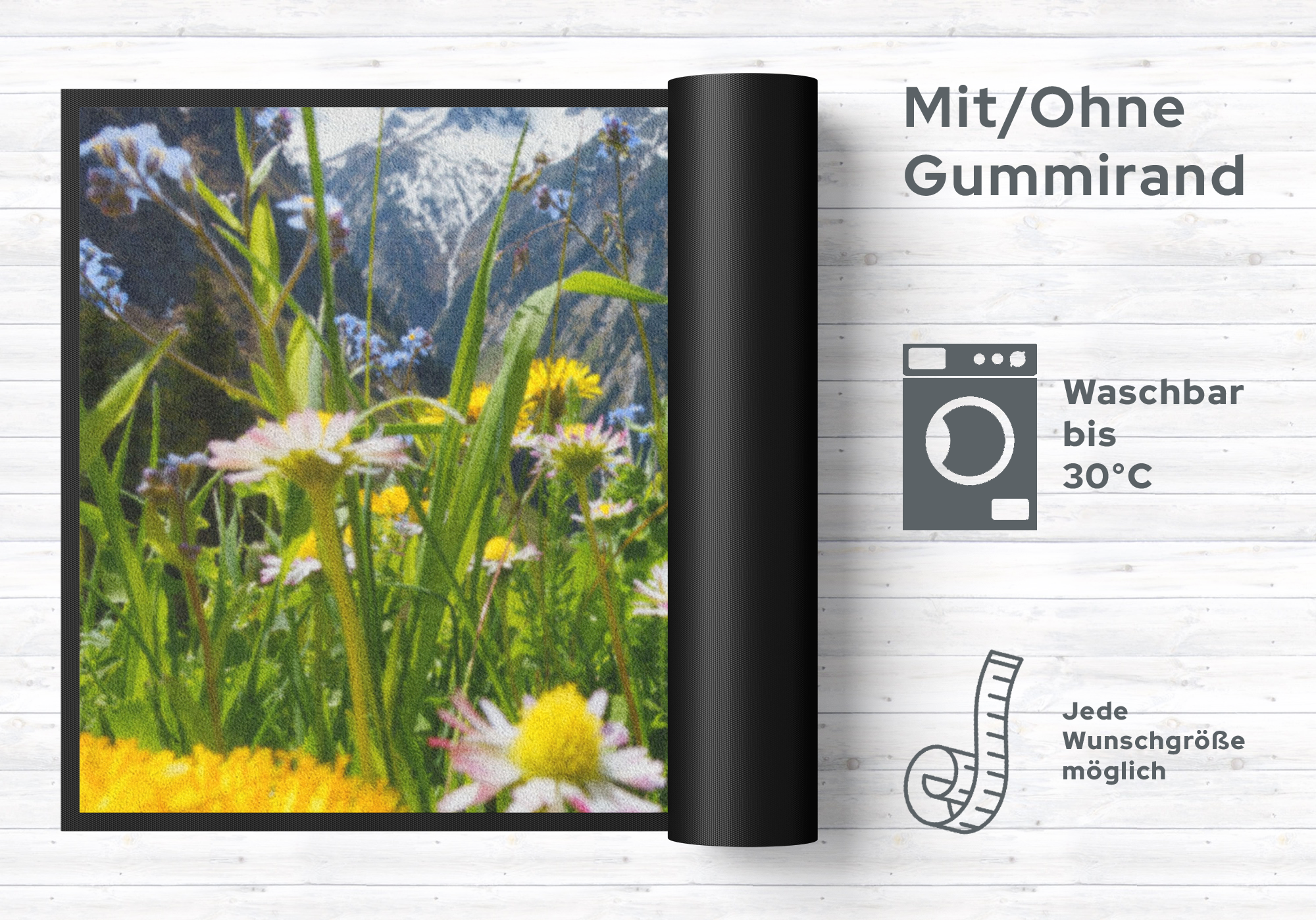 Fussmatte Almwiese 4569