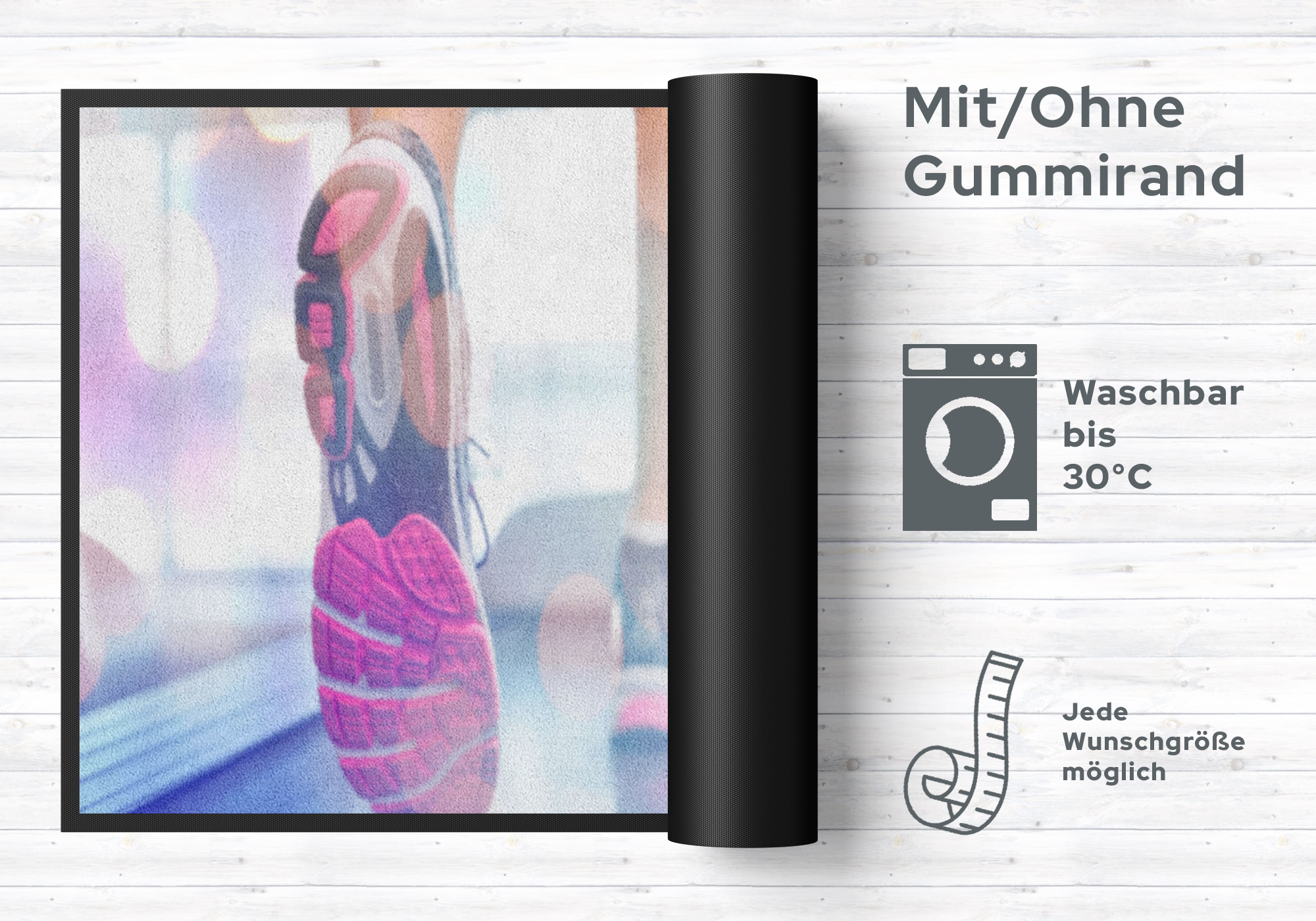 Fussmatte Laufband 4580