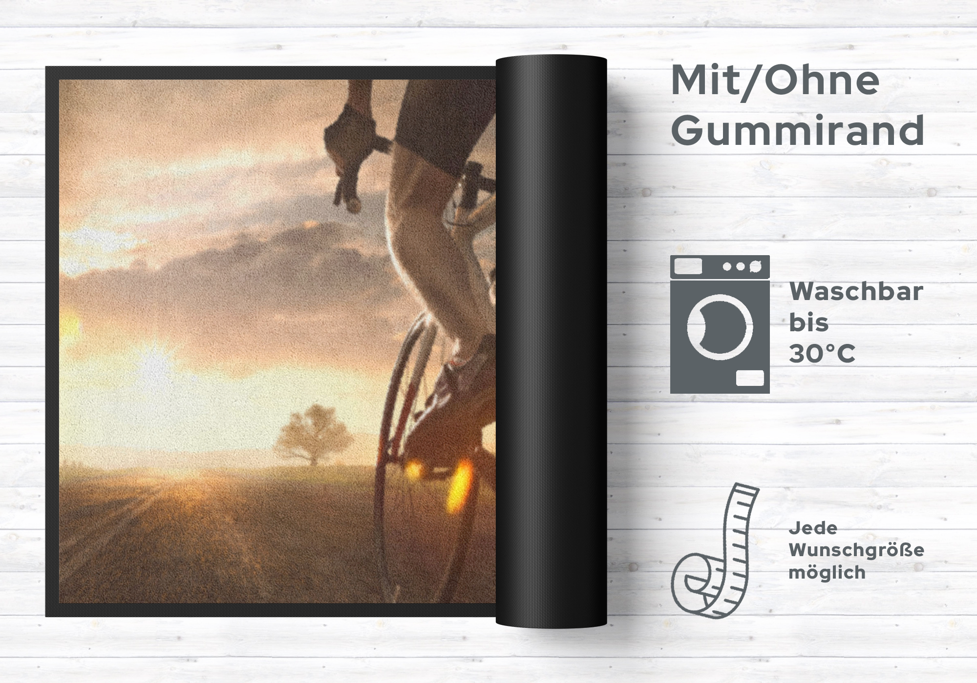 Fussmatte Rennrad 4591