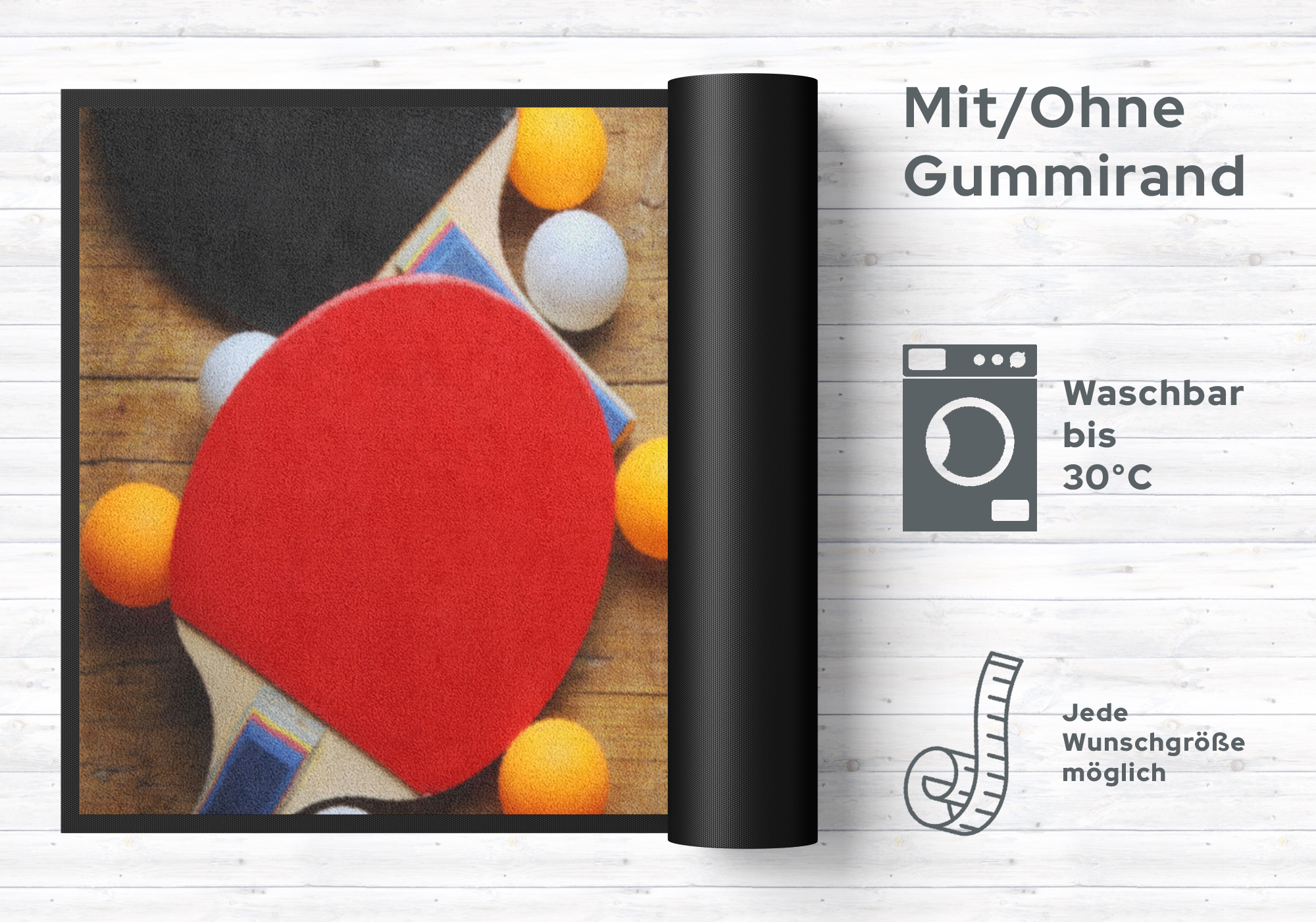 Fussmatte Tischtennis 4596