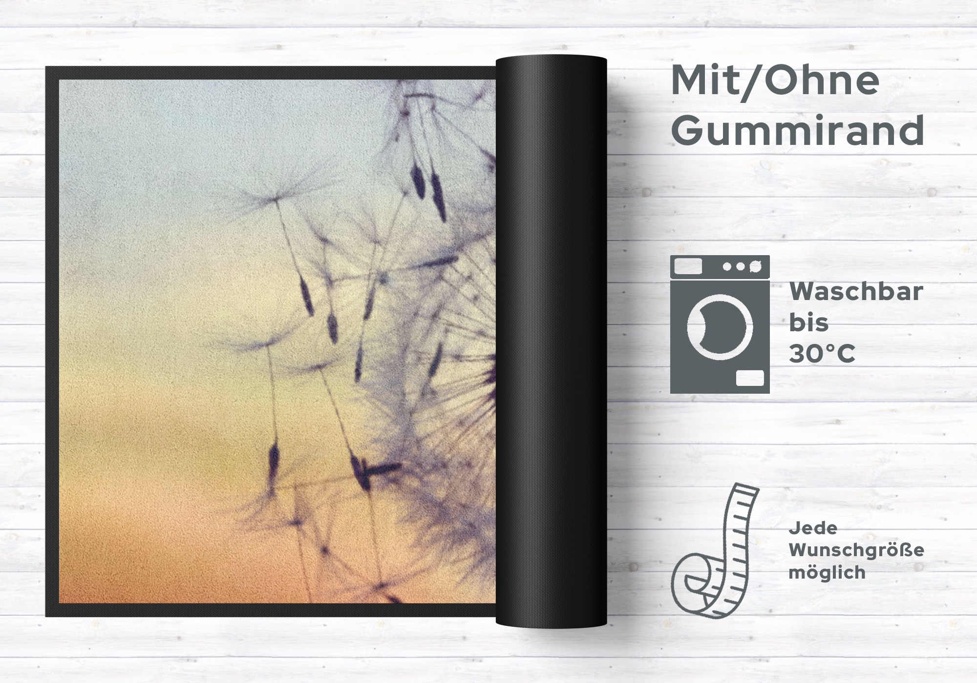 Fussmatte Pusteblume 4616