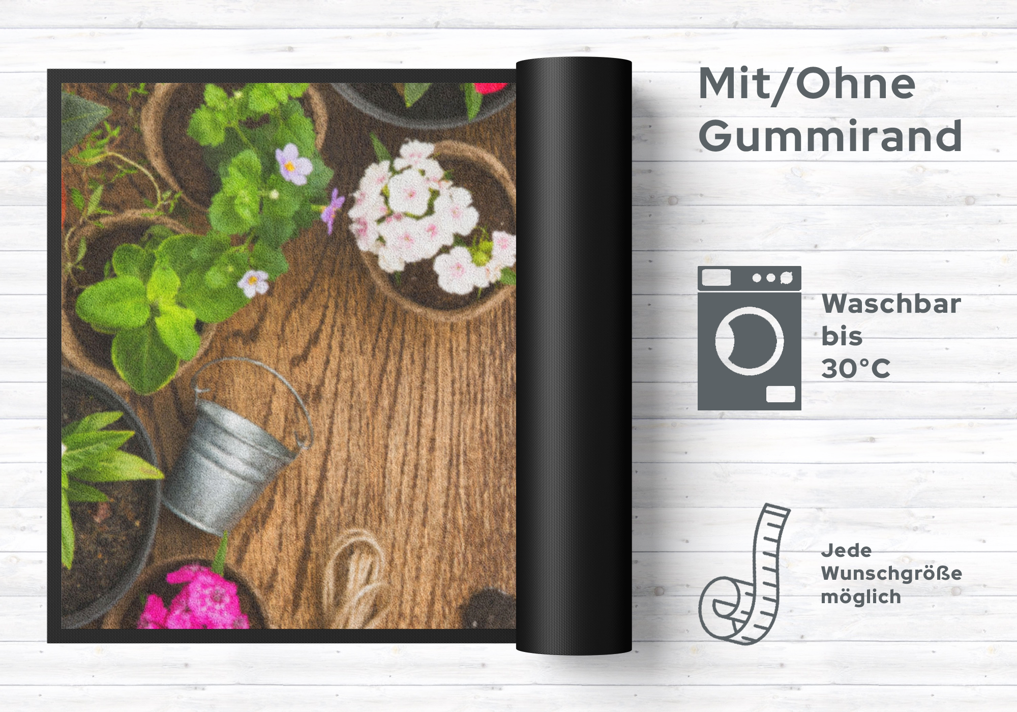 Fussmatte Garten 4630