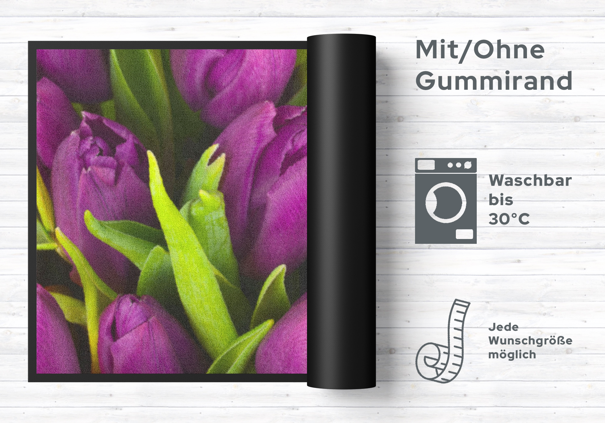 Fussmatte Tulpen 4638