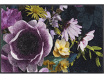 Lade das Bild in den Galerie-Viewer, Fußmatte mit violett-gelben Blumen
