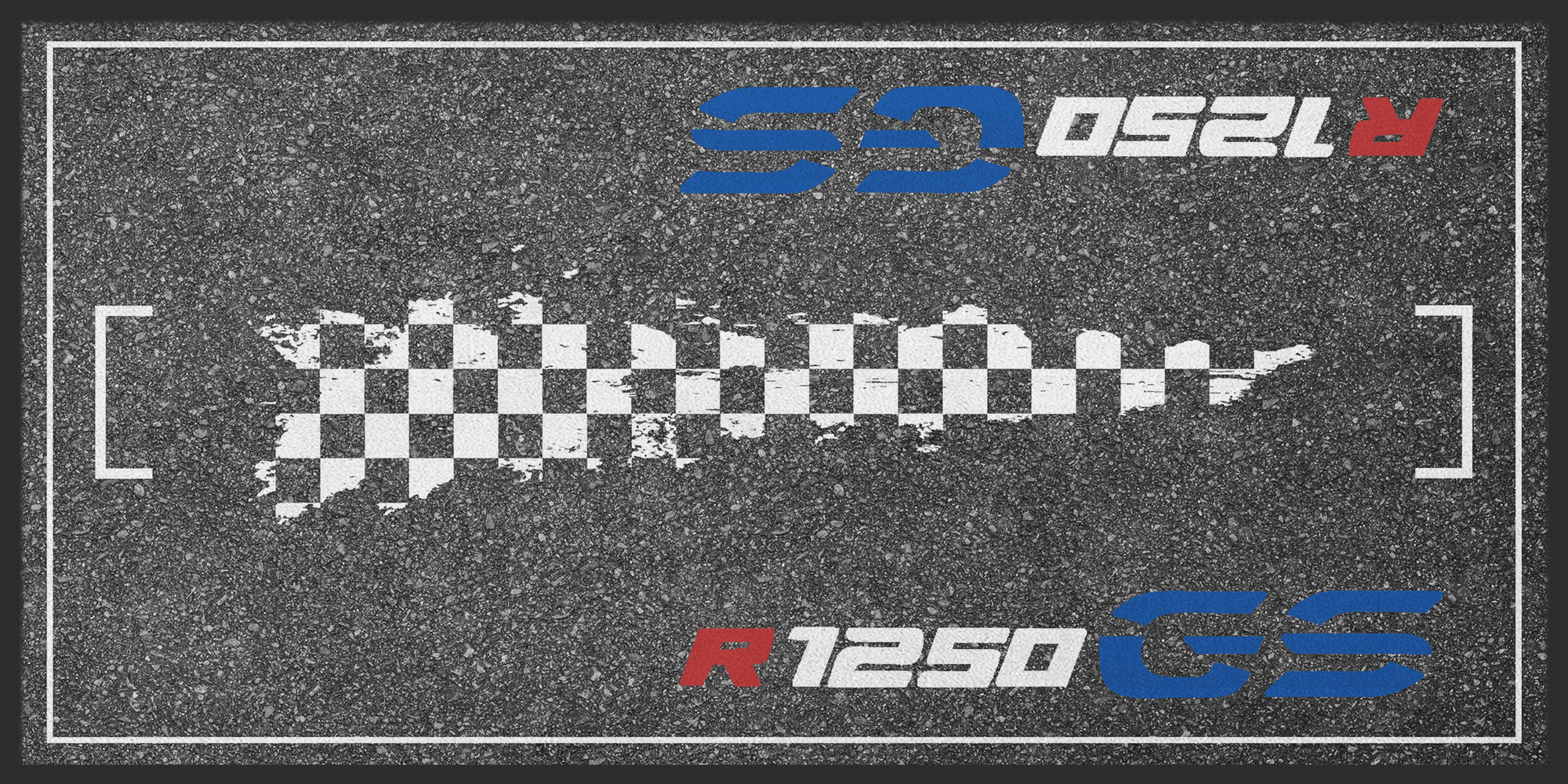 Motorradteppich BMW R 1250 GS Rallye