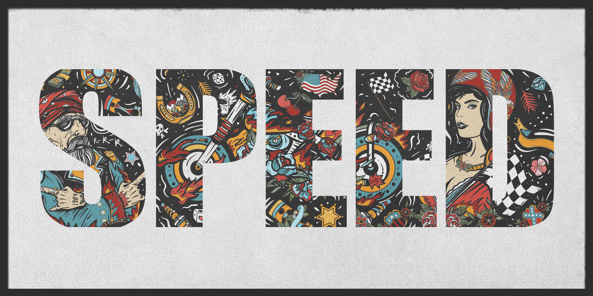 Motorradteppich B1010